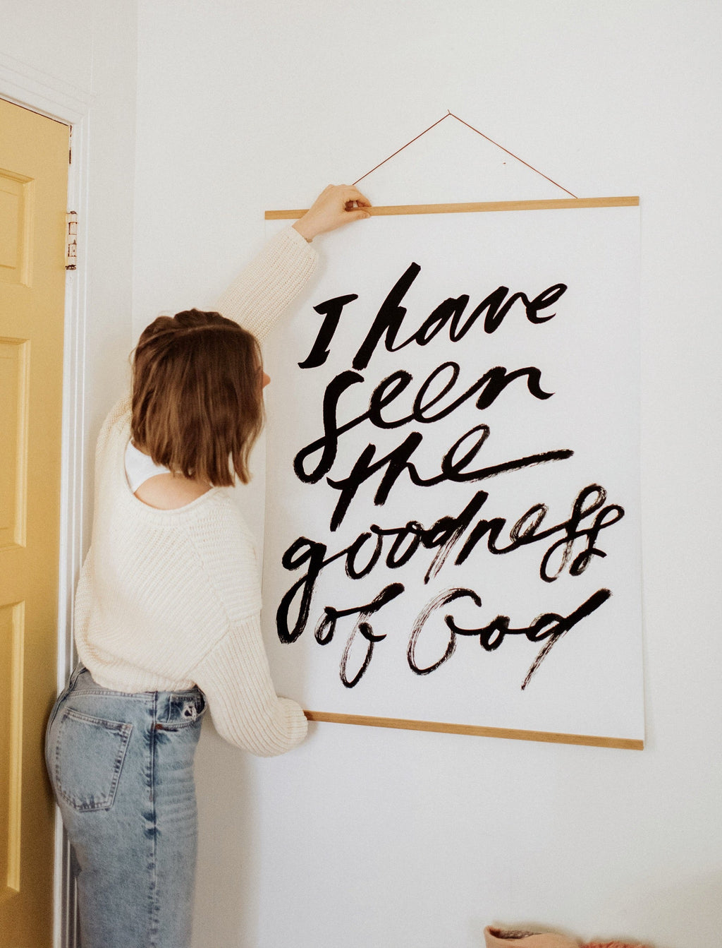 “I Have Seen” Large Art Poster
