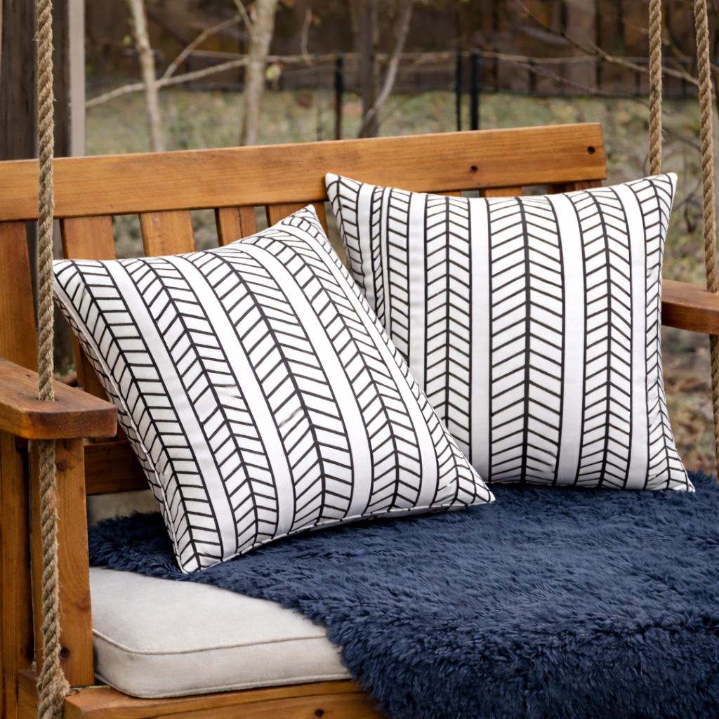 Waterproof Outdoor Throw Pillows (Set of 2)