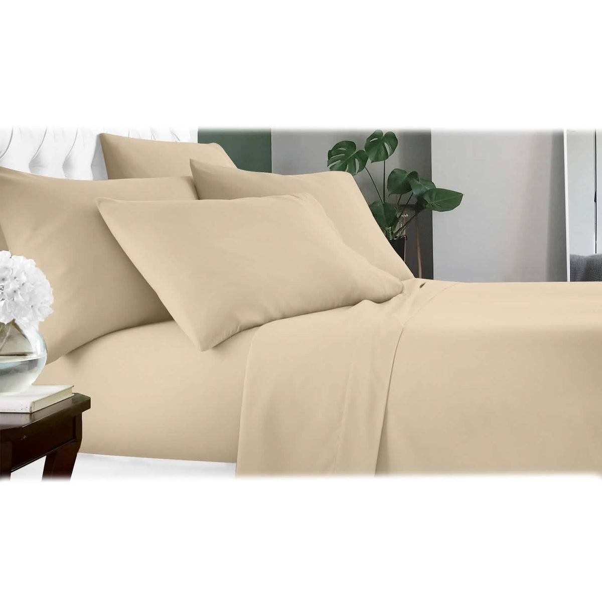 Cooling Bamboo-Fiber Sheet Set (6-Piece)