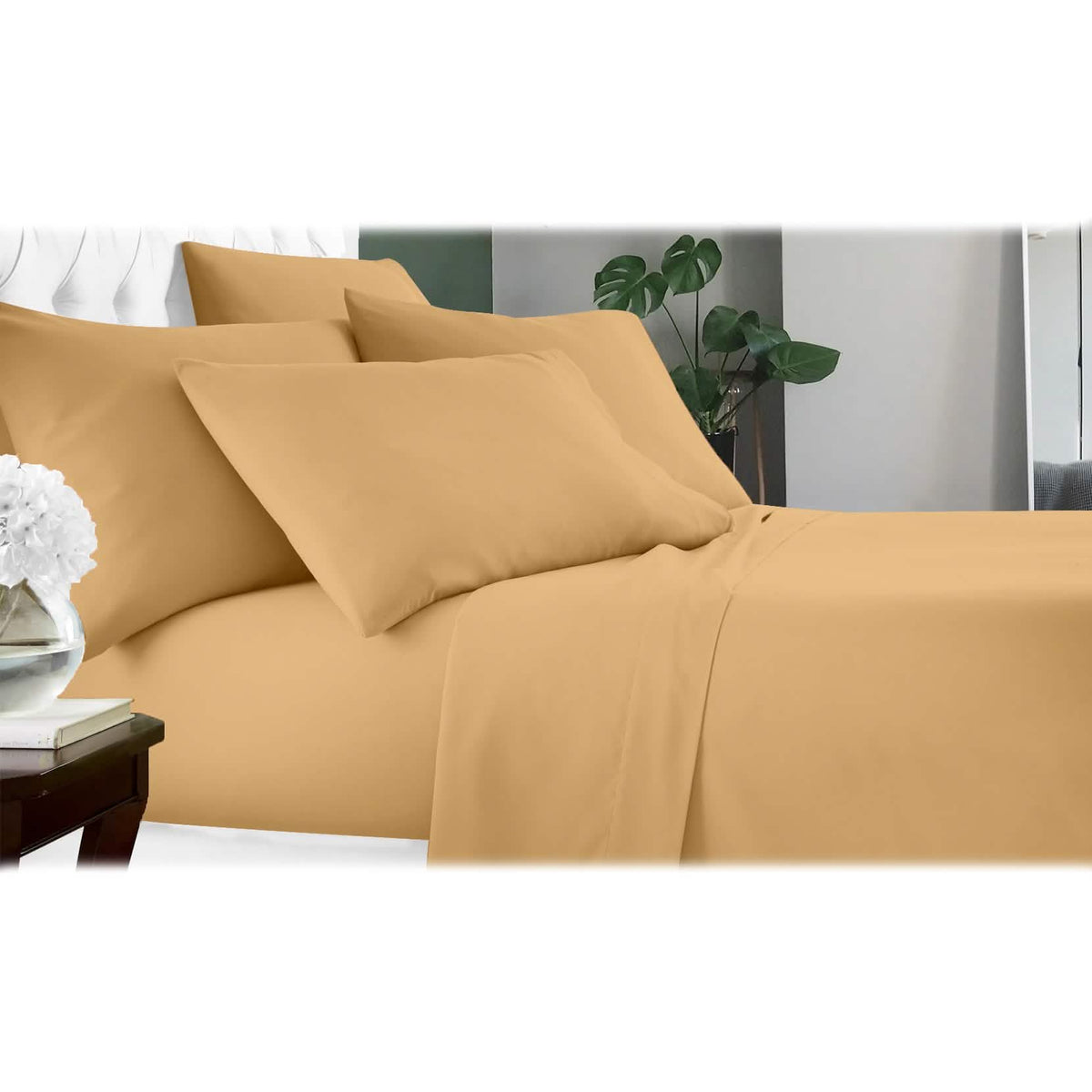 Cooling Bamboo-Fiber Sheet Set (6-Piece)