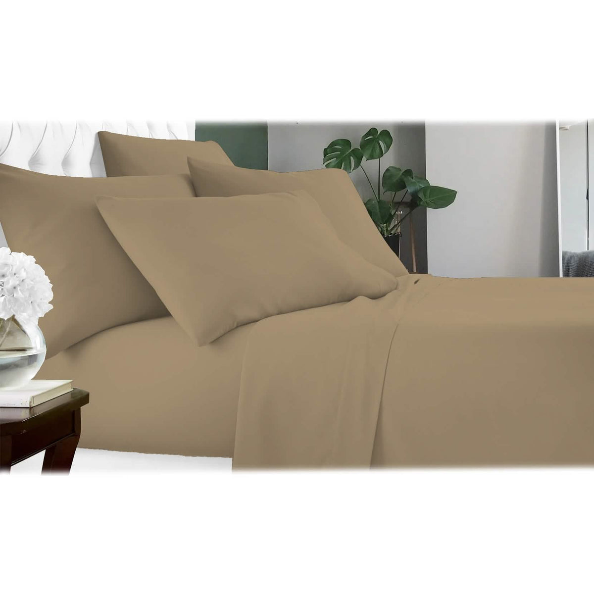 Cooling Bamboo-Fiber Sheet Set (6-Piece)