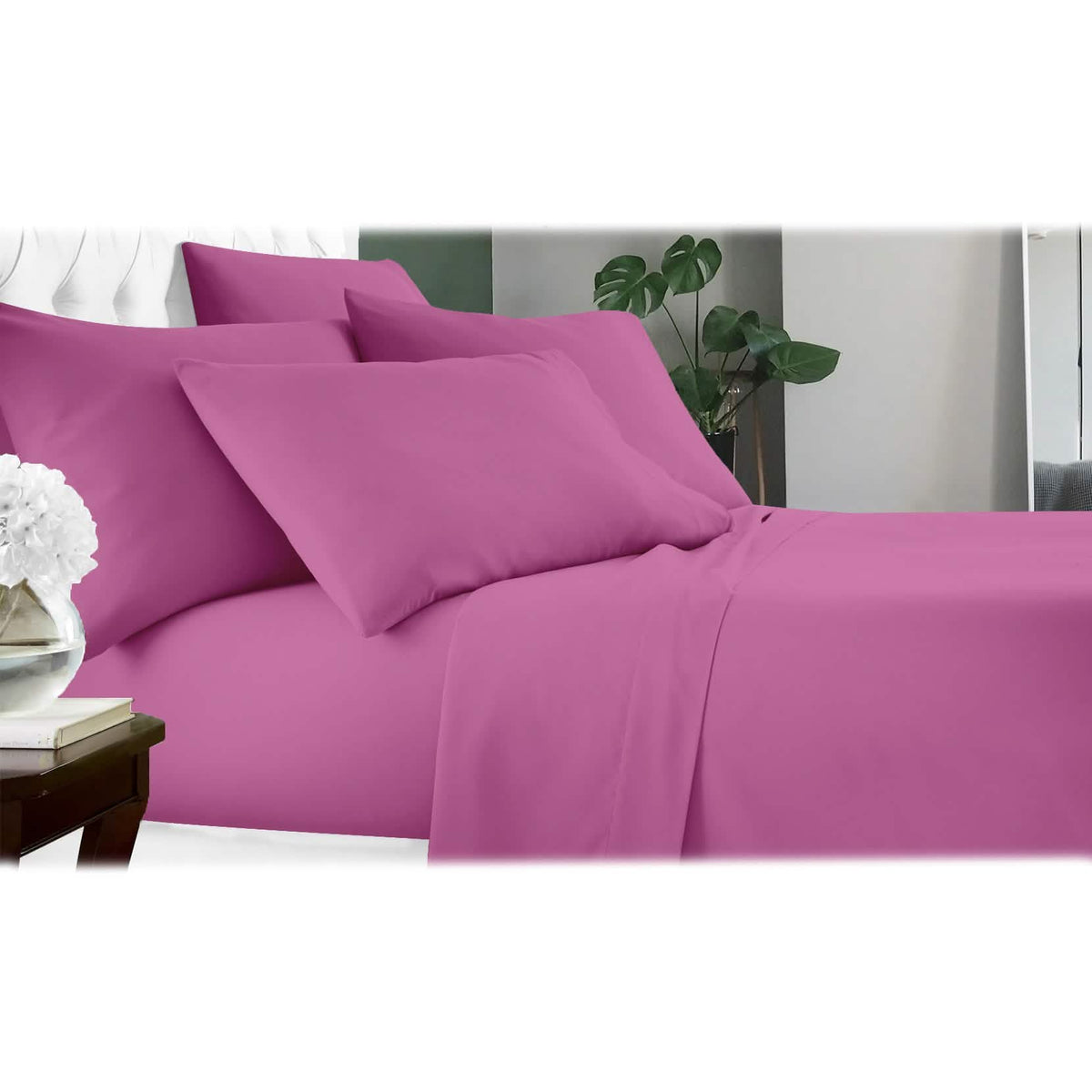 Cooling Bamboo-Fiber Sheet Set (6-Piece)