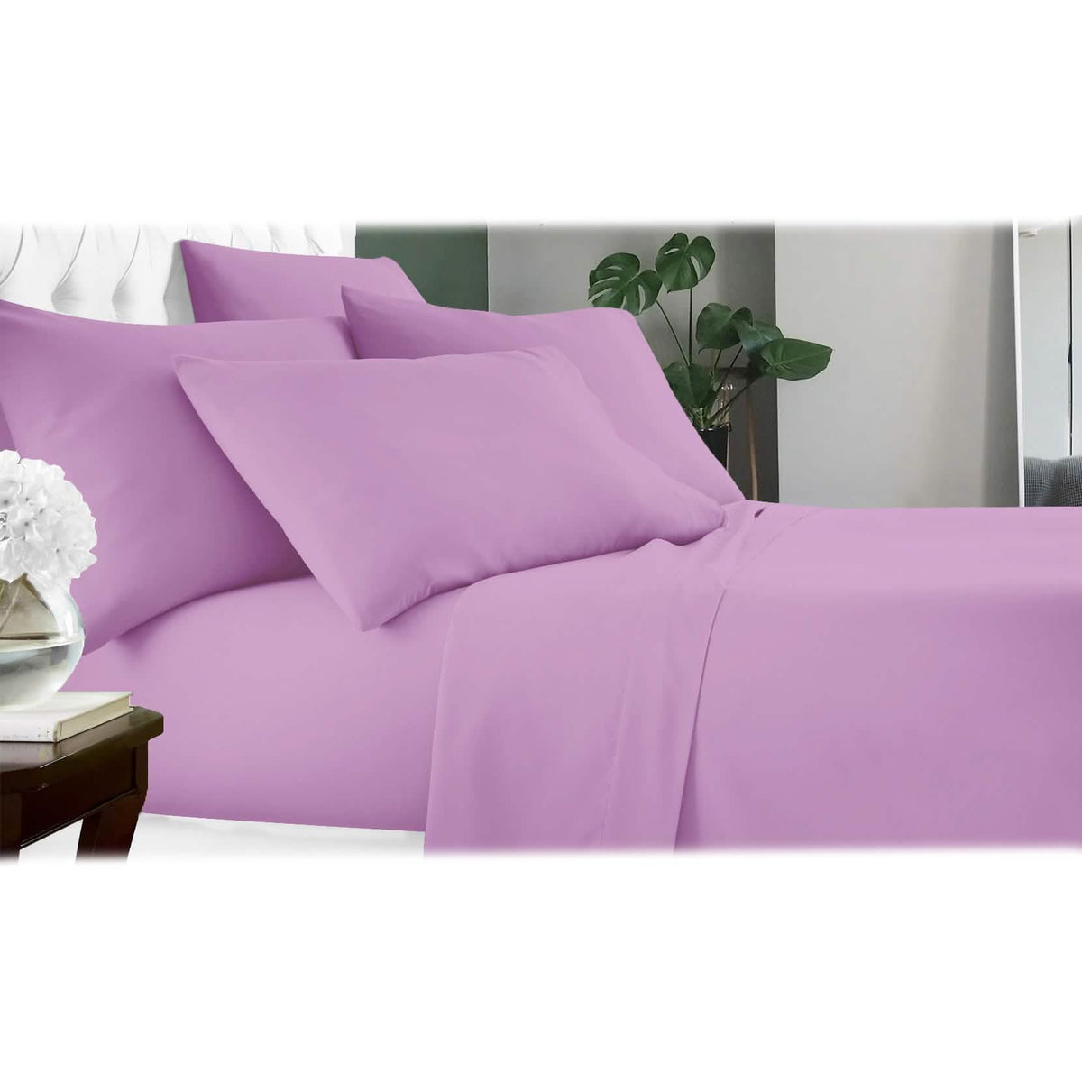 Cooling Bamboo-Fiber Sheet Set (6-Piece)