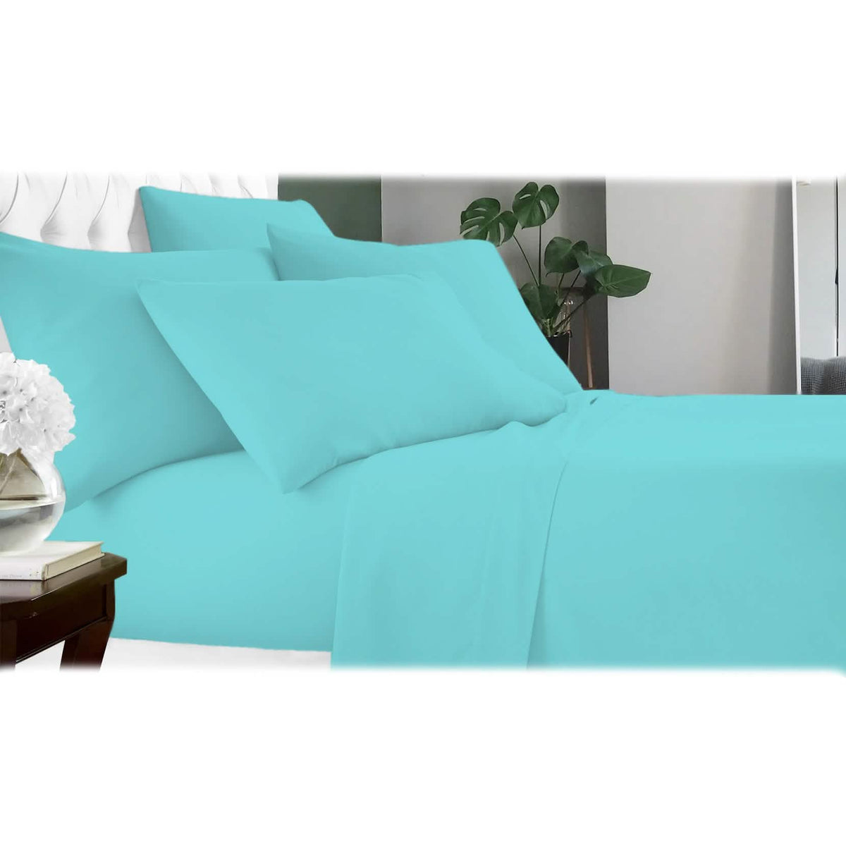 Cooling Bamboo-Fiber Sheet Set (6-Piece)