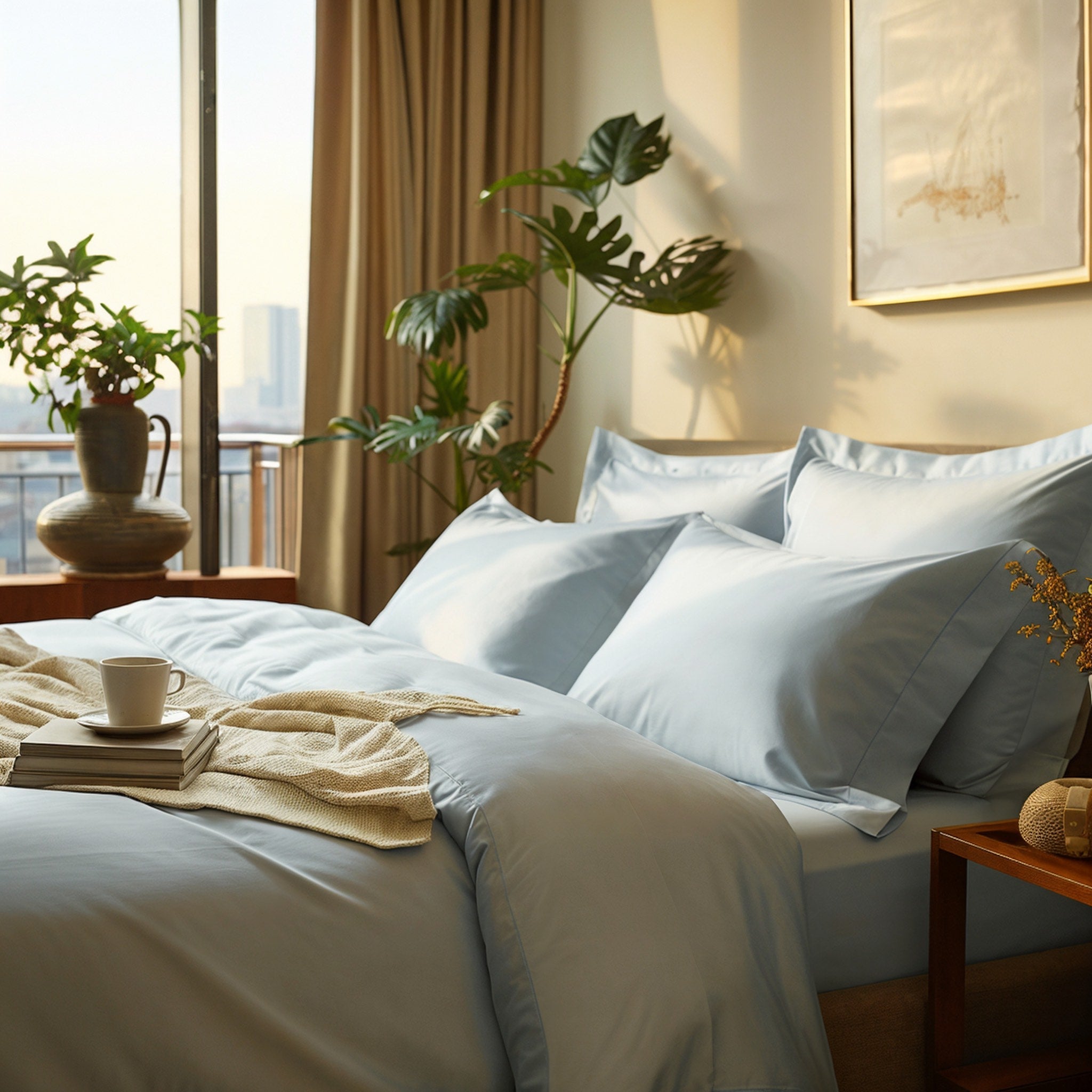Luxe Australian Cotton Sateen Sheet Set