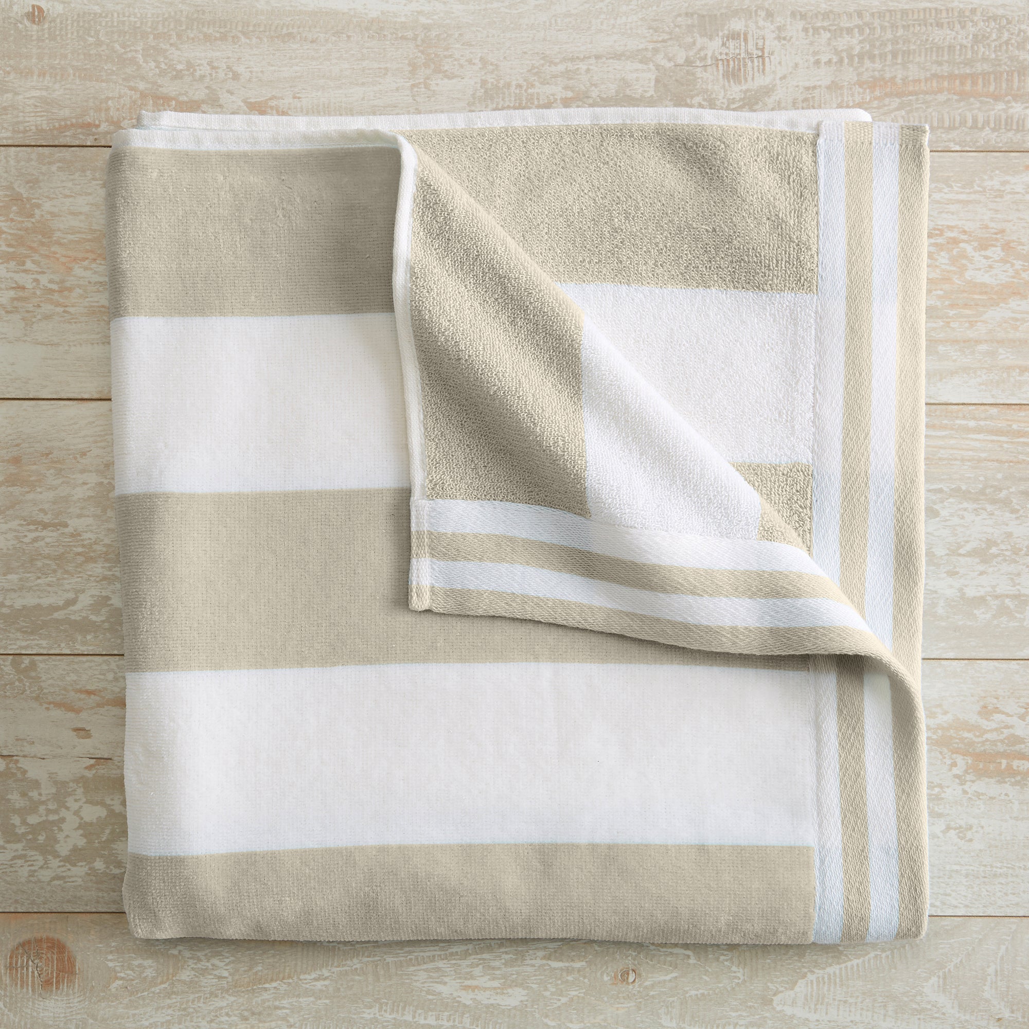 Edgartown Striped Cabana Beach Towel