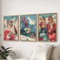 Winter Après-Ski Wall Art Print Set