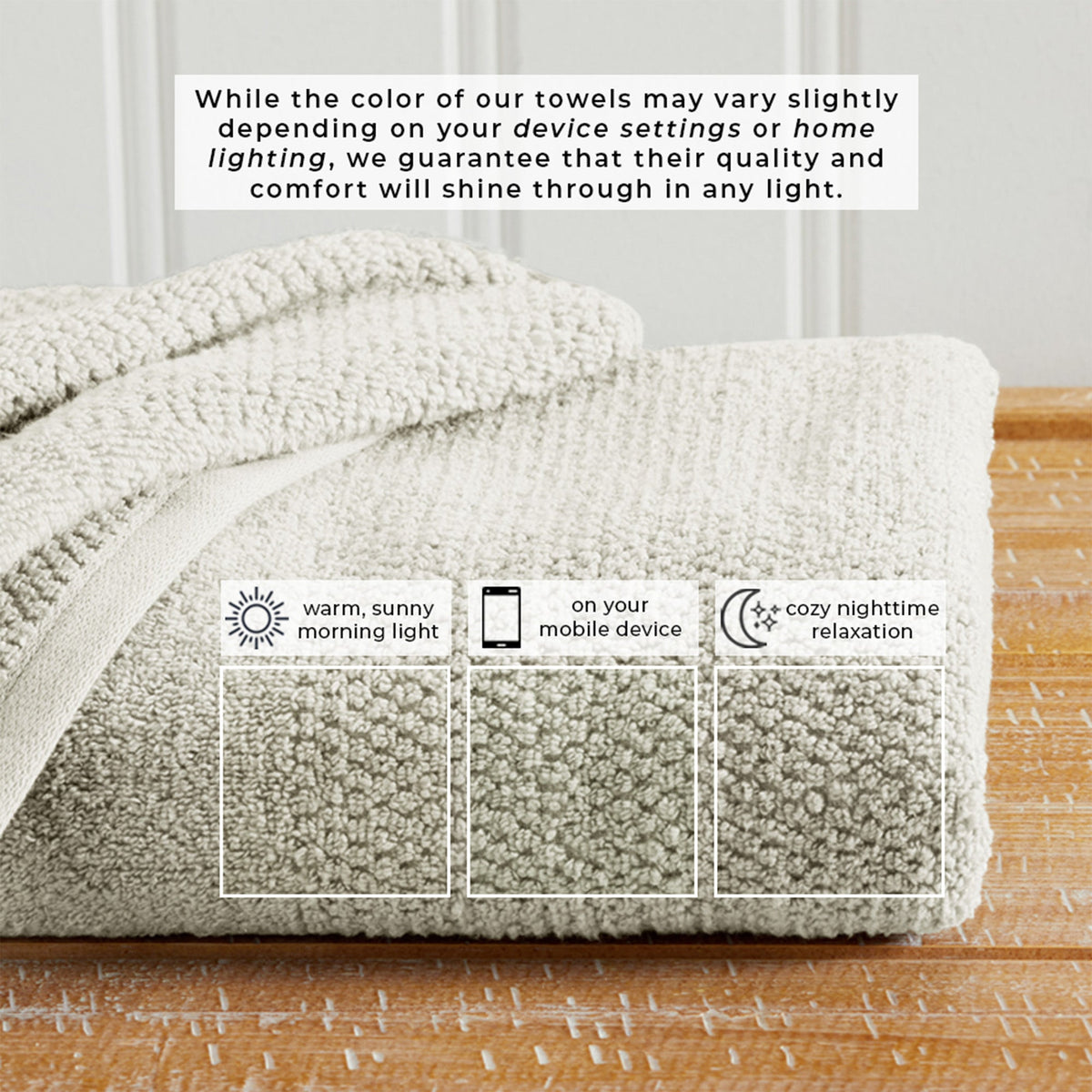 Marbella Textured Cotton Bath Towel Set
