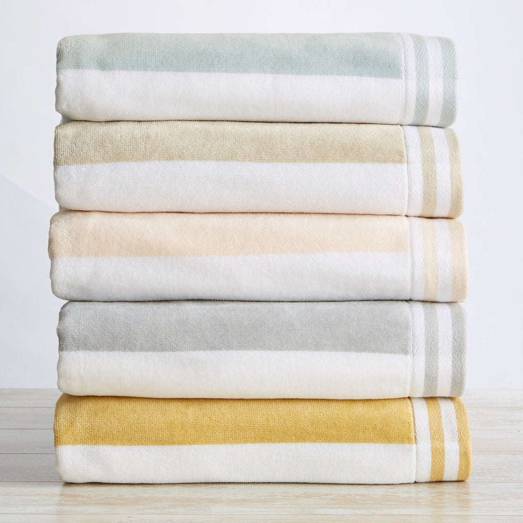 Edgartown Striped Cabana Beach Towel