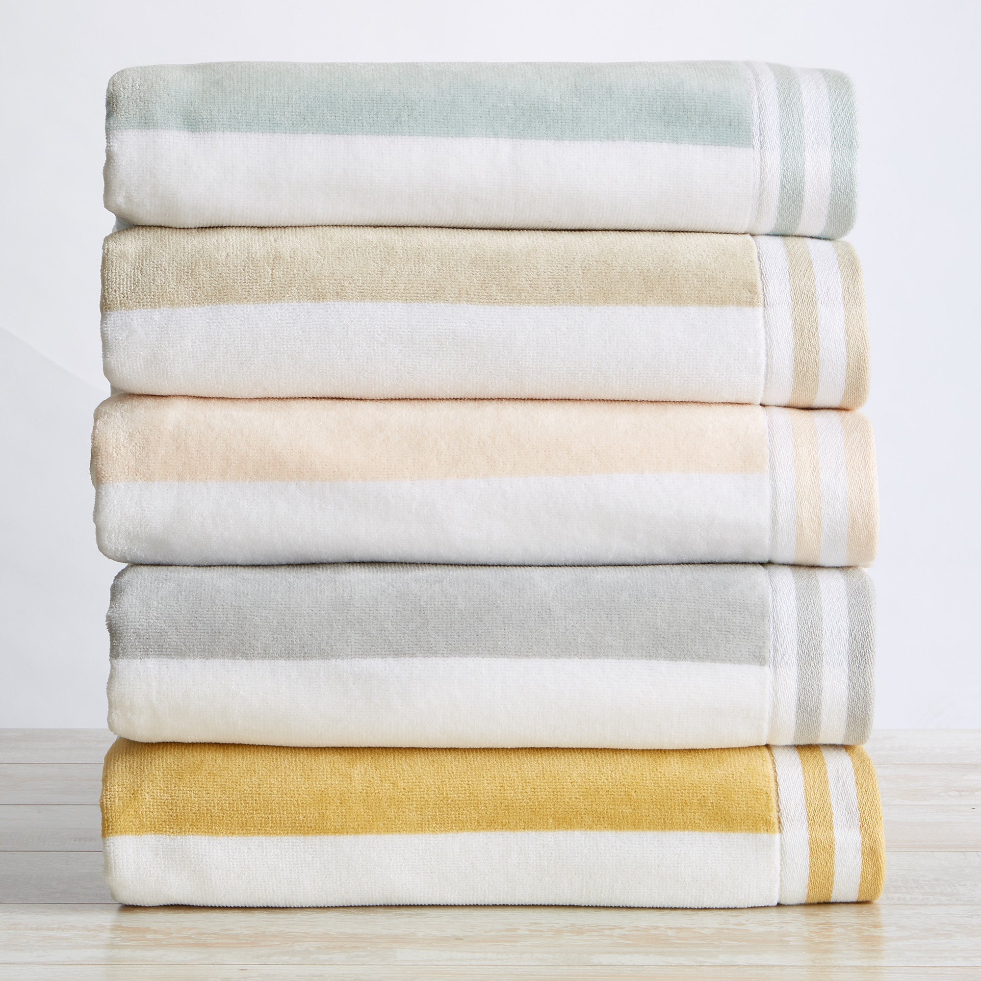 Edgartown Striped Cabana Beach Towel