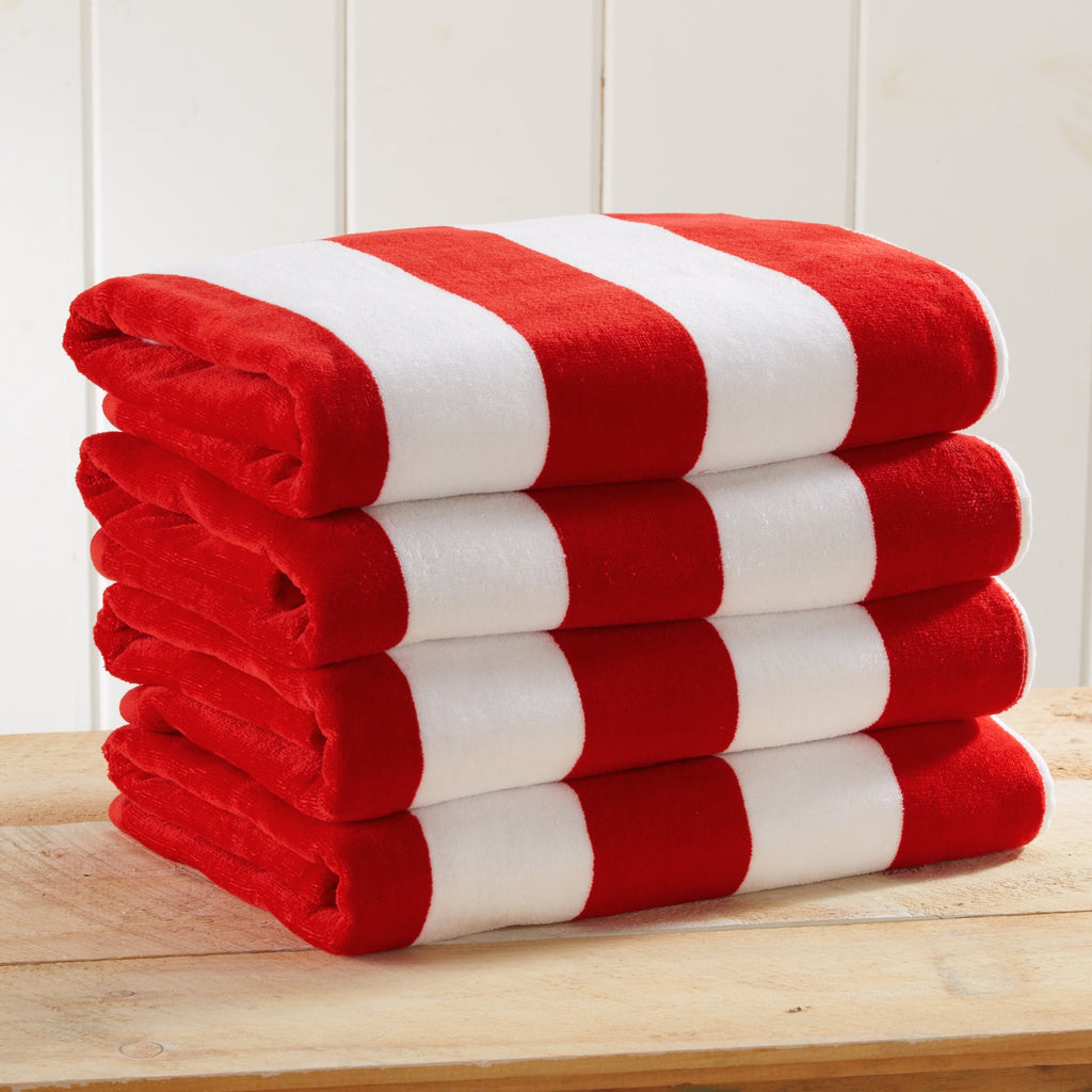 Novia Cabana Stripe Cotton Beach Towel