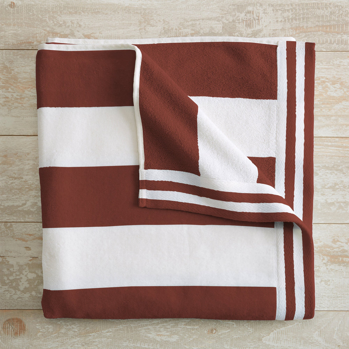 Edgartown Striped Cabana Beach Towel
