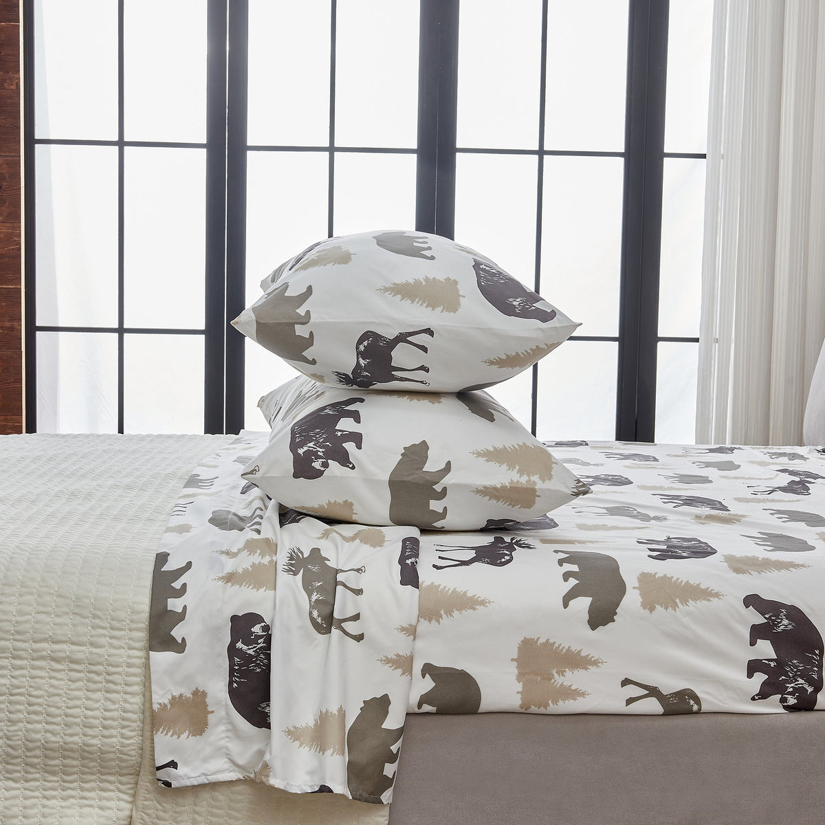 Mountain Ridge Lodge Printed Sheet Set