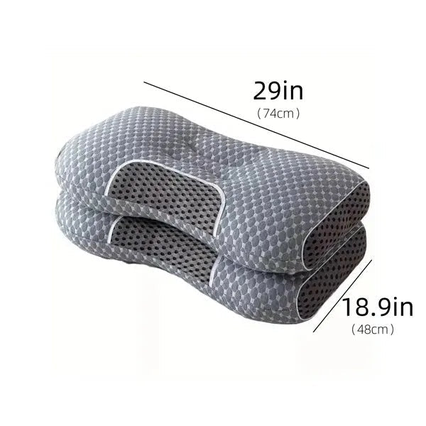 3D Knitted Cotton Neck Support Pillow