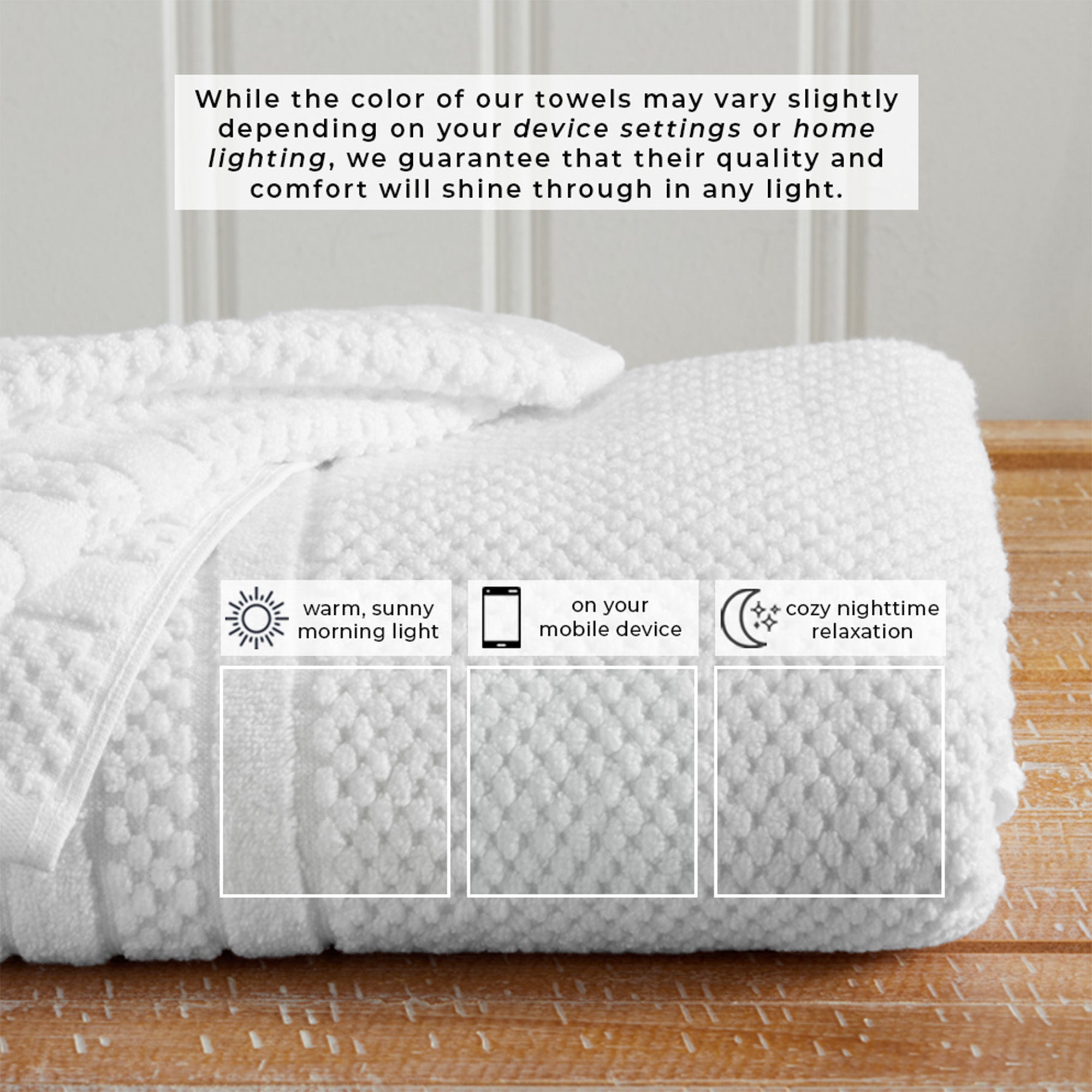 Giuliana Checkered Cotton Bath Towel Set