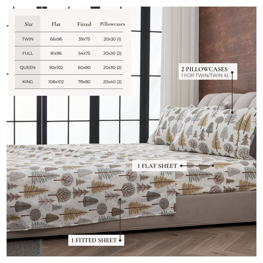 Mountain Ridge Lodge Printed Sheet Set