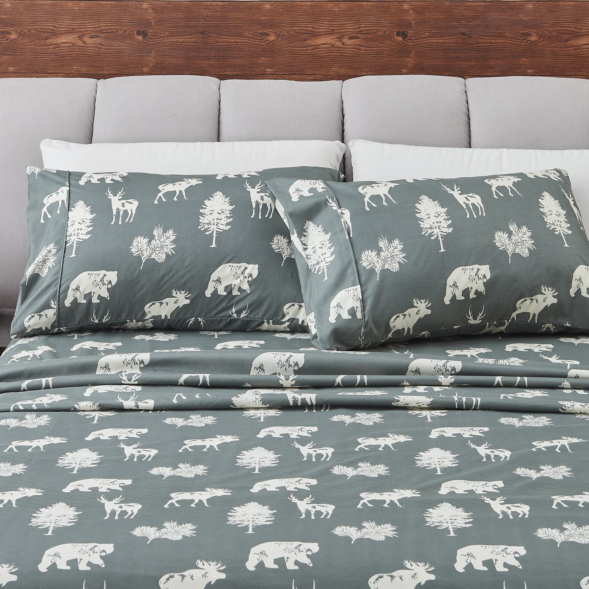 Mountain Ridge Lodge Printed Sheet Set