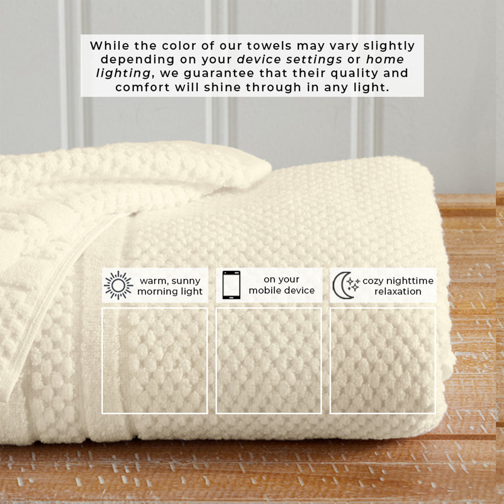 Giuliana Checkered Cotton Bath Towel Set