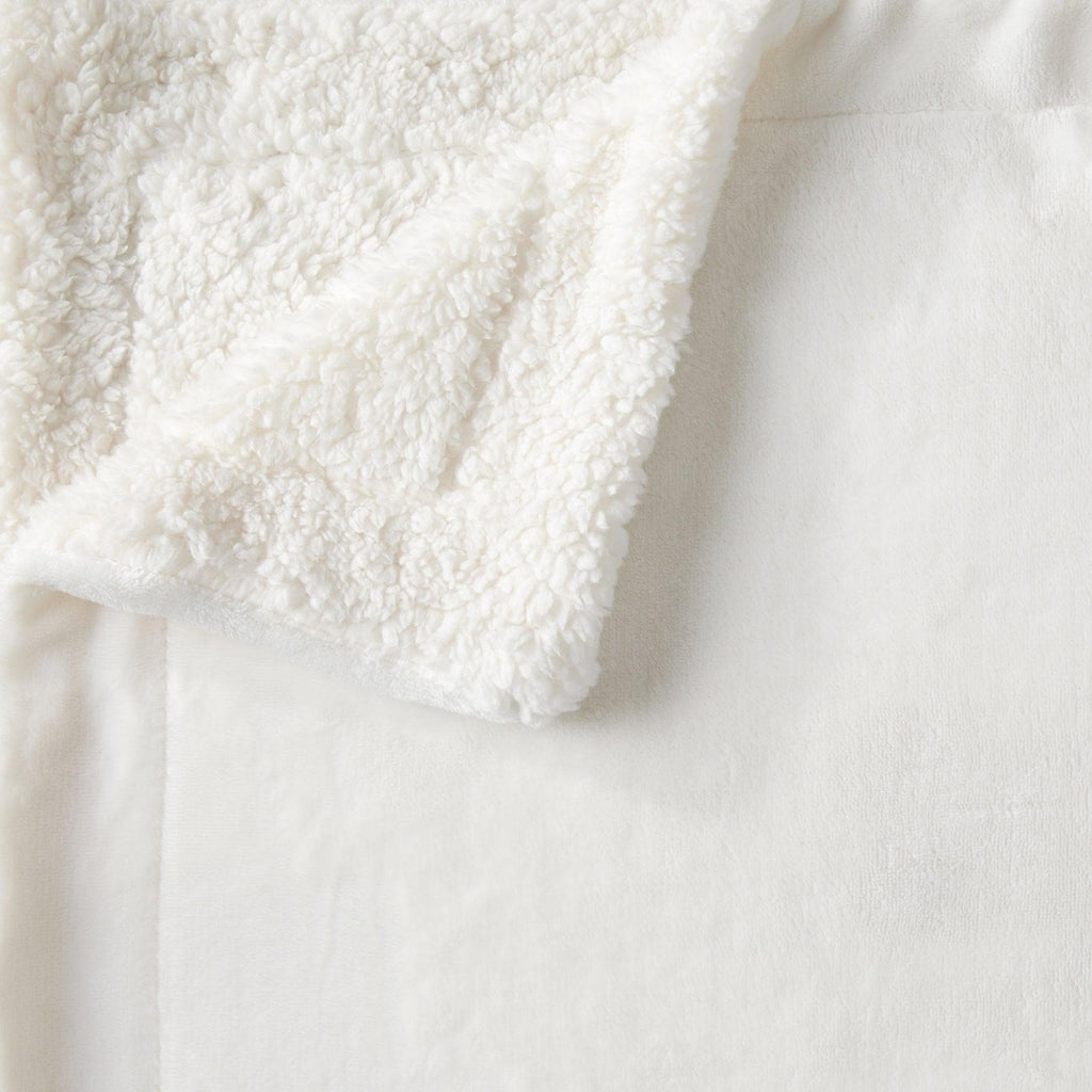 Kinsley Velvet Plush Sherpa Blanket