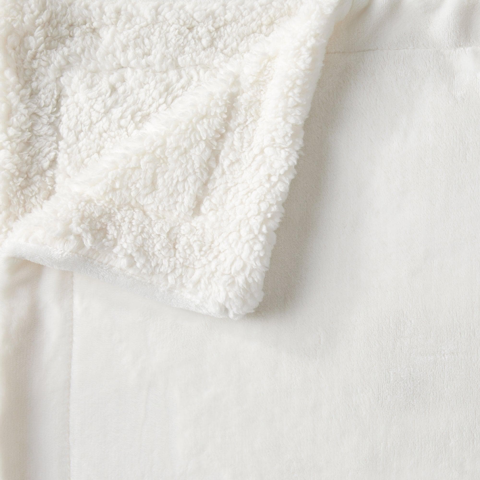 Kinsley Velvet Plush Sherpa Blanket