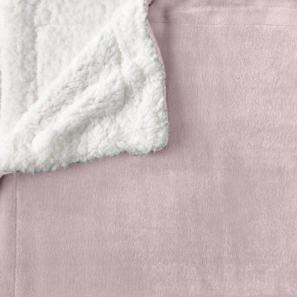 Kinsley Velvet Plush Sherpa Blanket