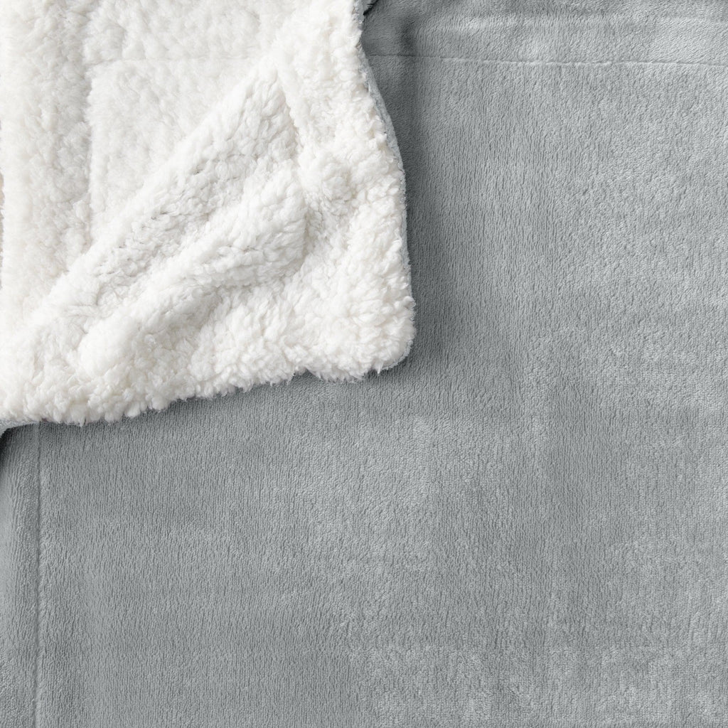 Kinsley Velvet Plush Sherpa Blanket