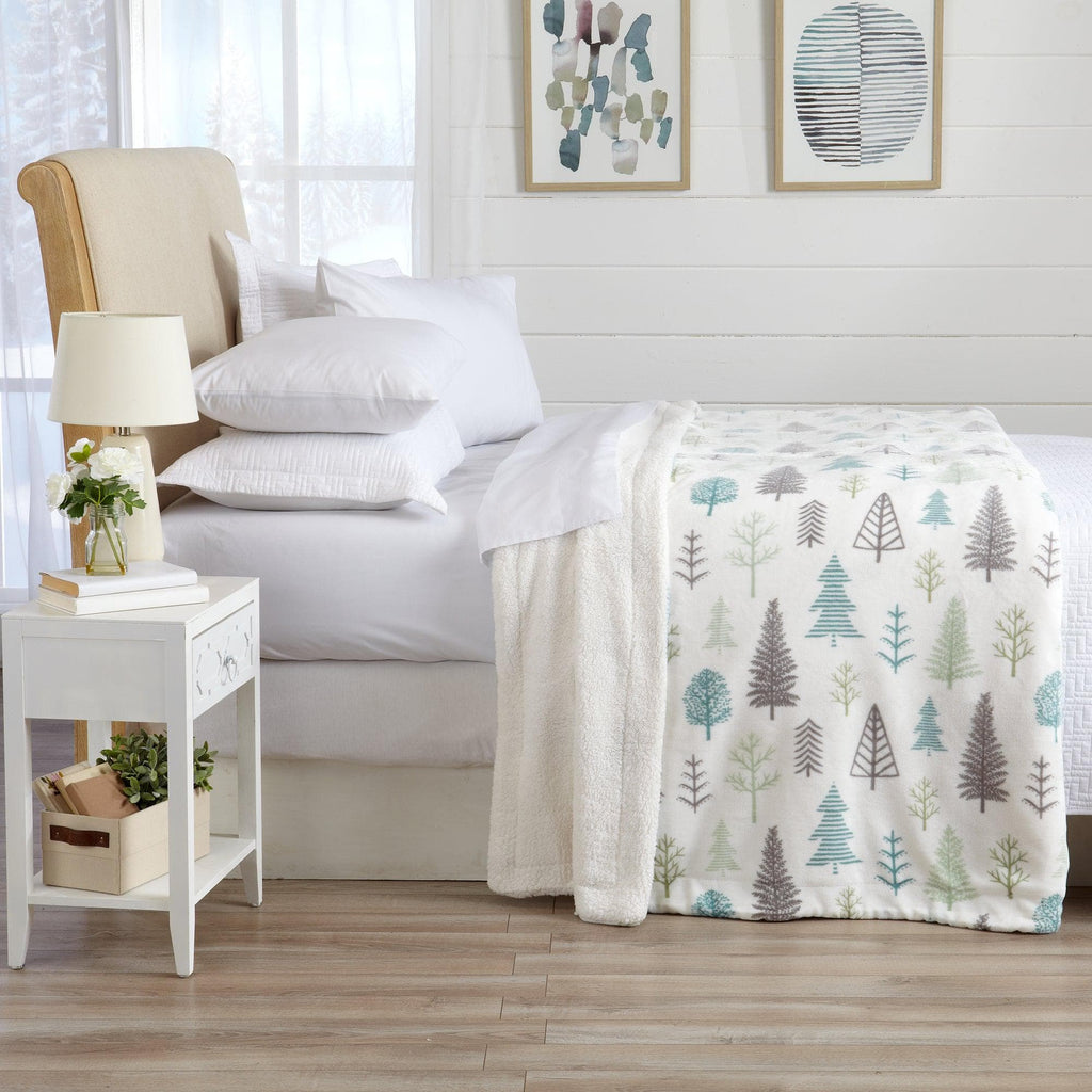 Kinsley Velvet Plush Sherpa Blanket