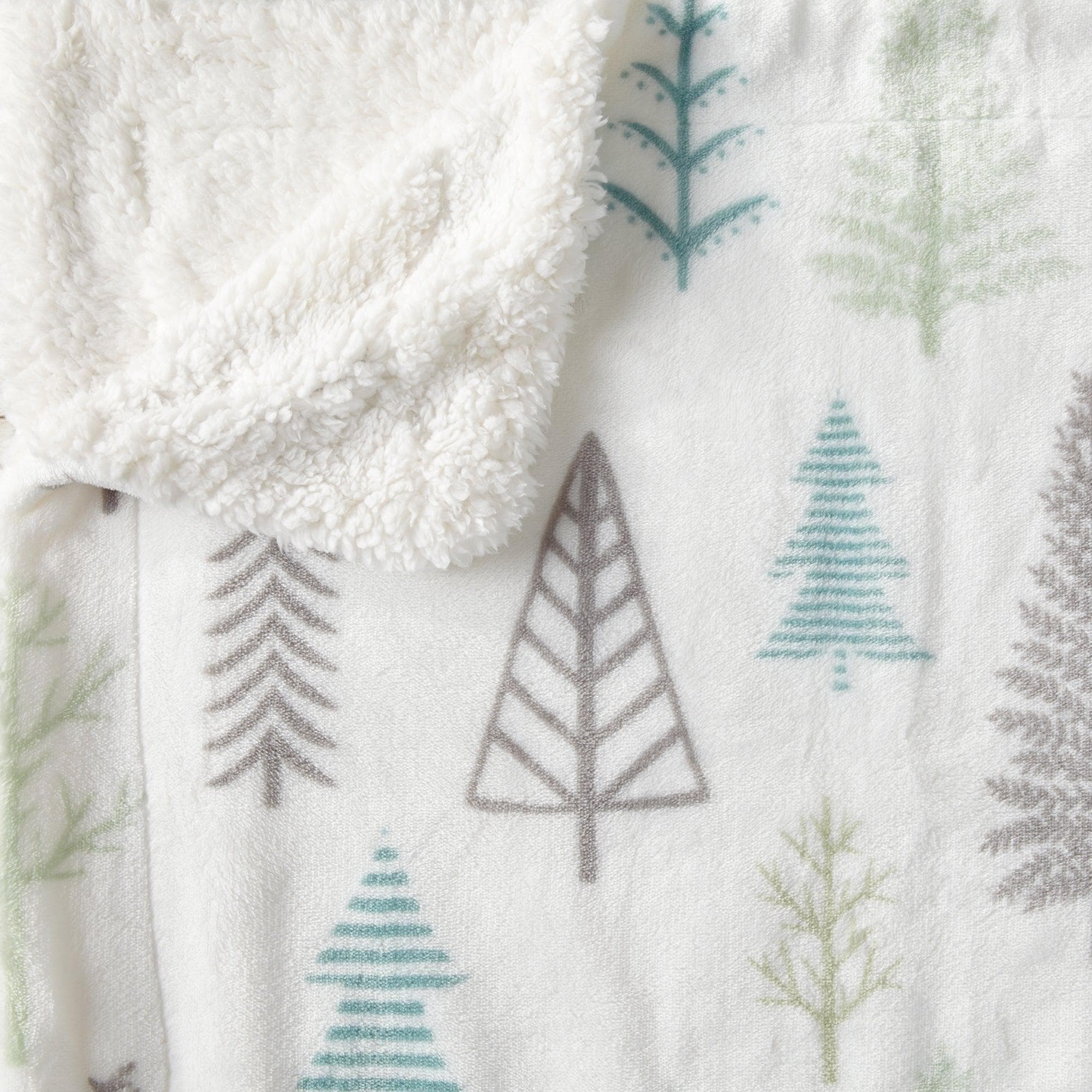 Kinsley Velvet Plush Sherpa Blanket