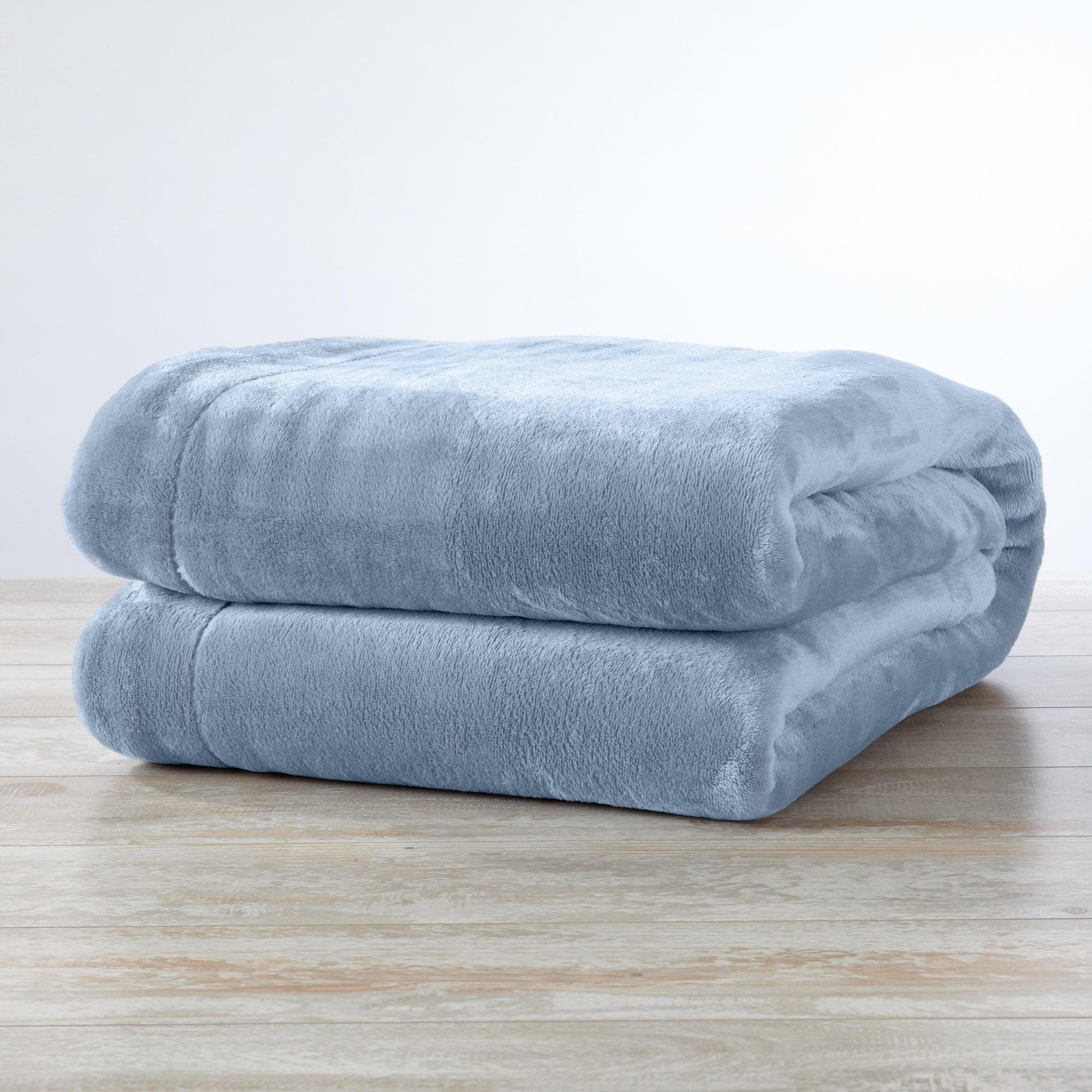 Kinsley Velvet Plush Sherpa Blanket