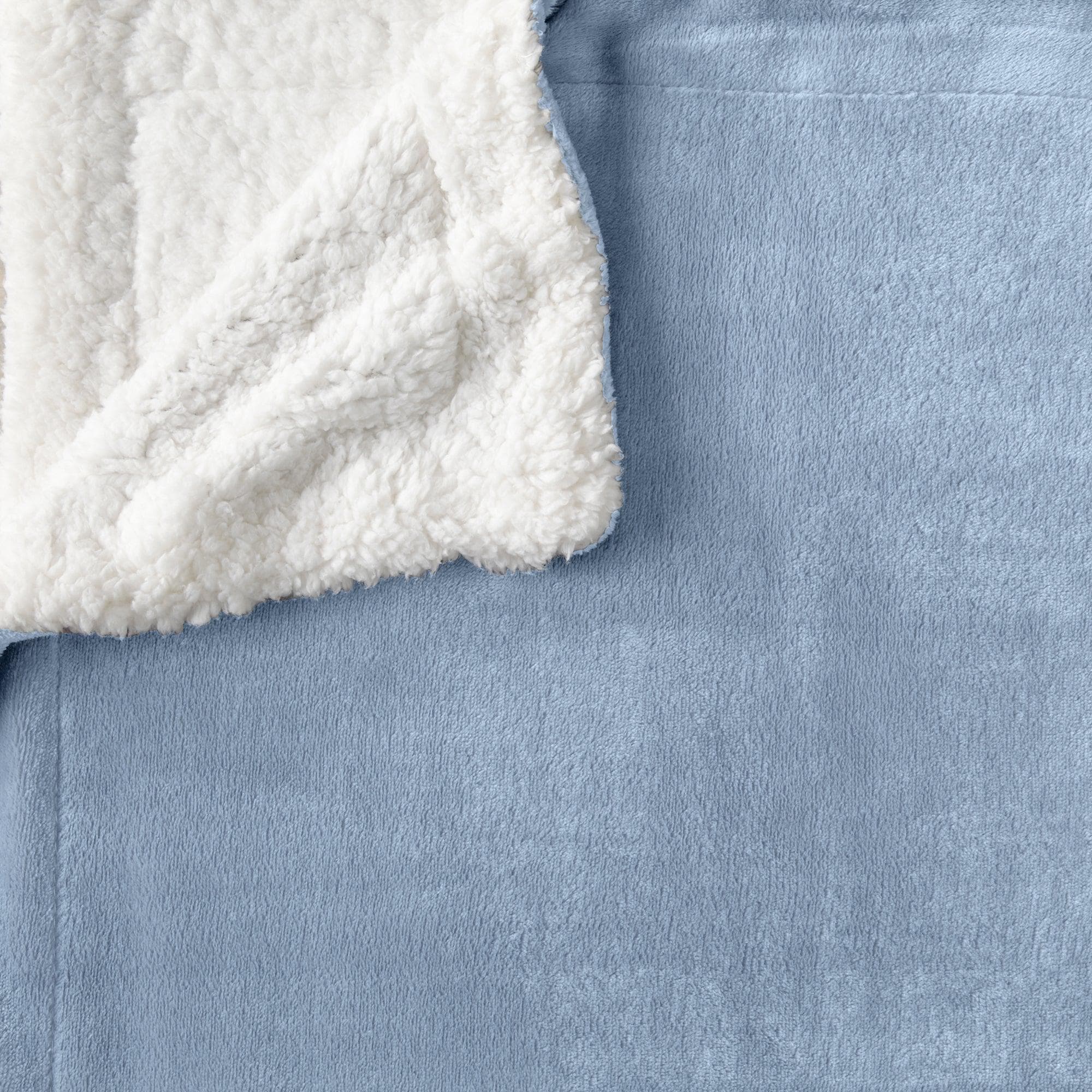 Kinsley Velvet Plush Sherpa Blanket