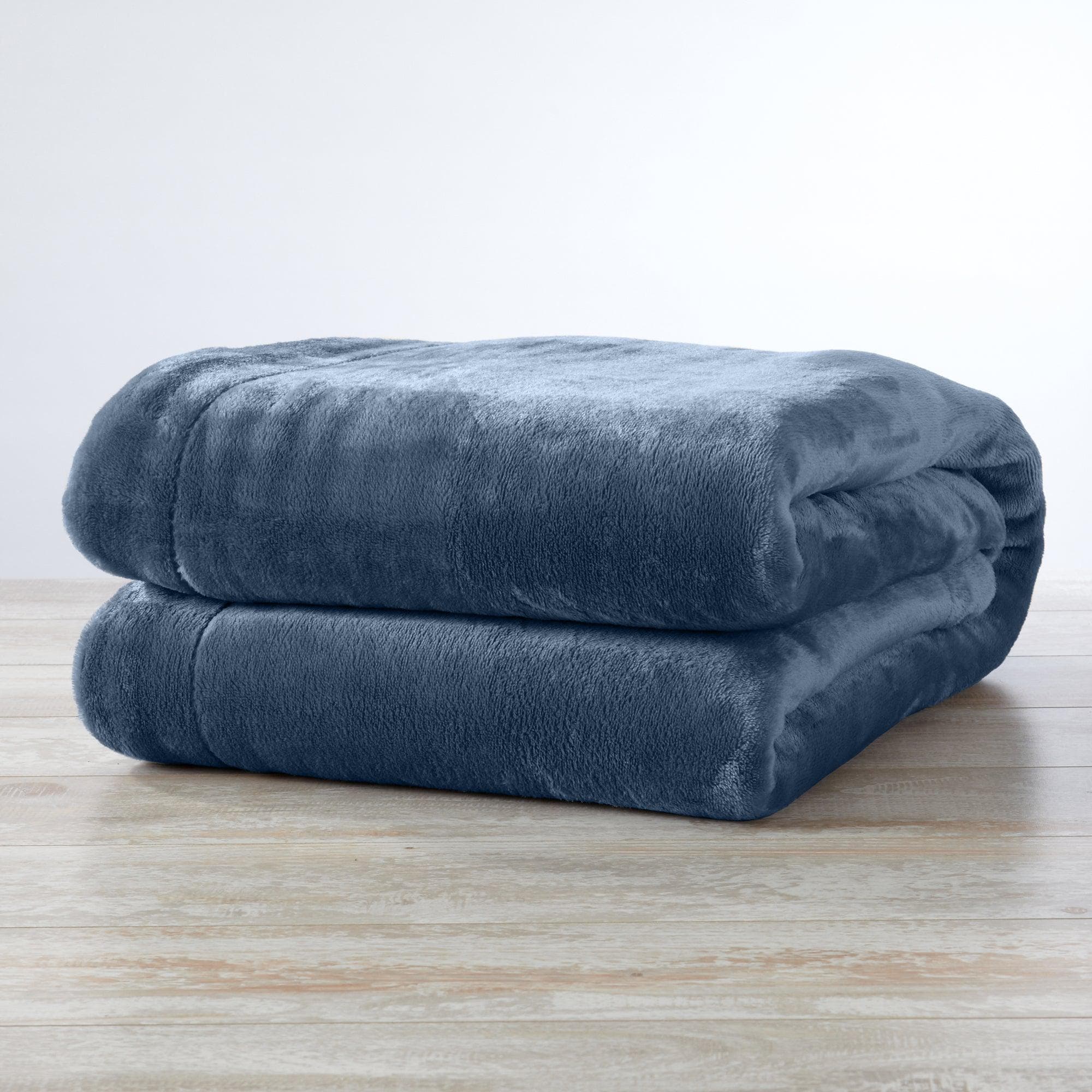 Kinsley Velvet Plush Sherpa Blanket