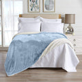Kinsley Velvet Plush Sherpa Blanket