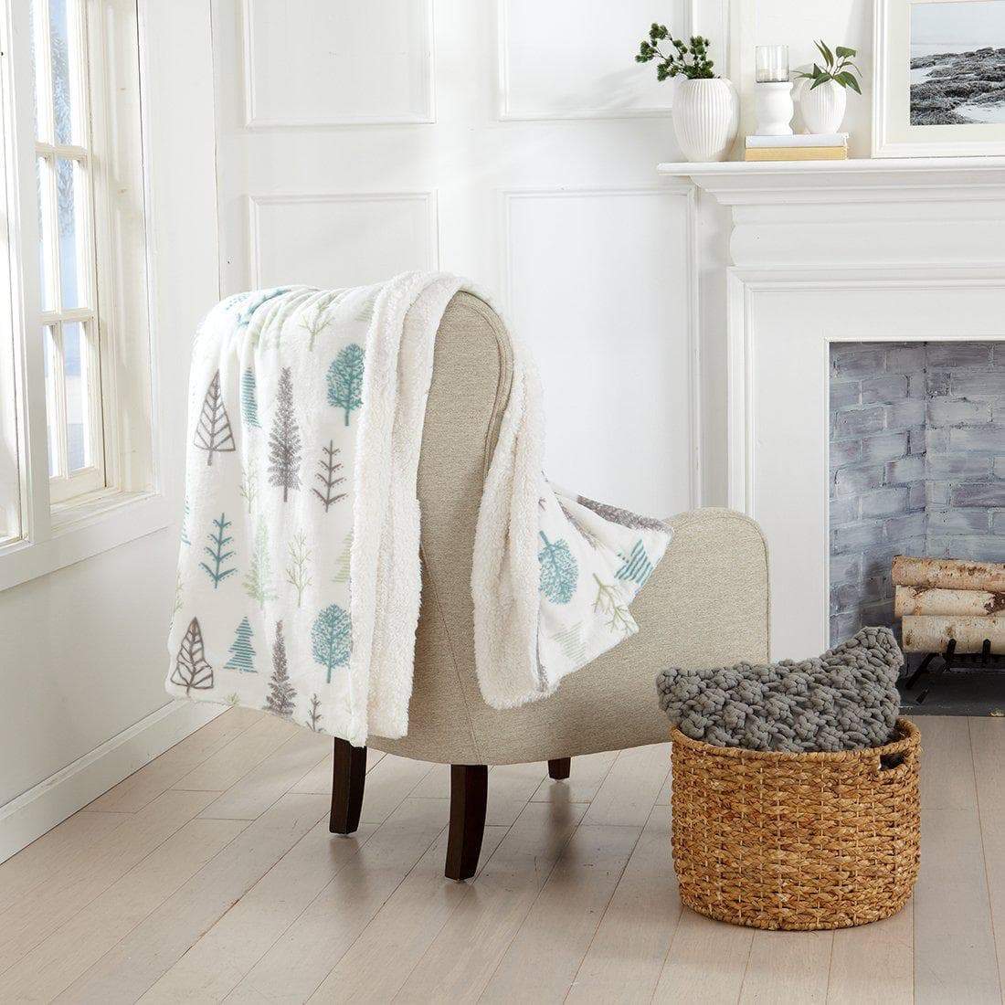 Kinsley Velvet Plush Sherpa Blanket