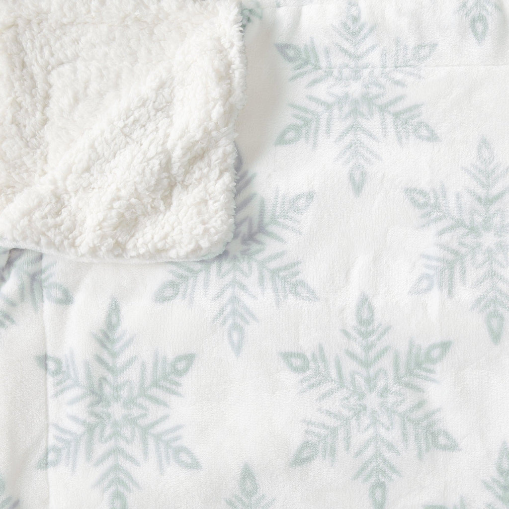 Kinsley Velvet Plush Sherpa Blanket
