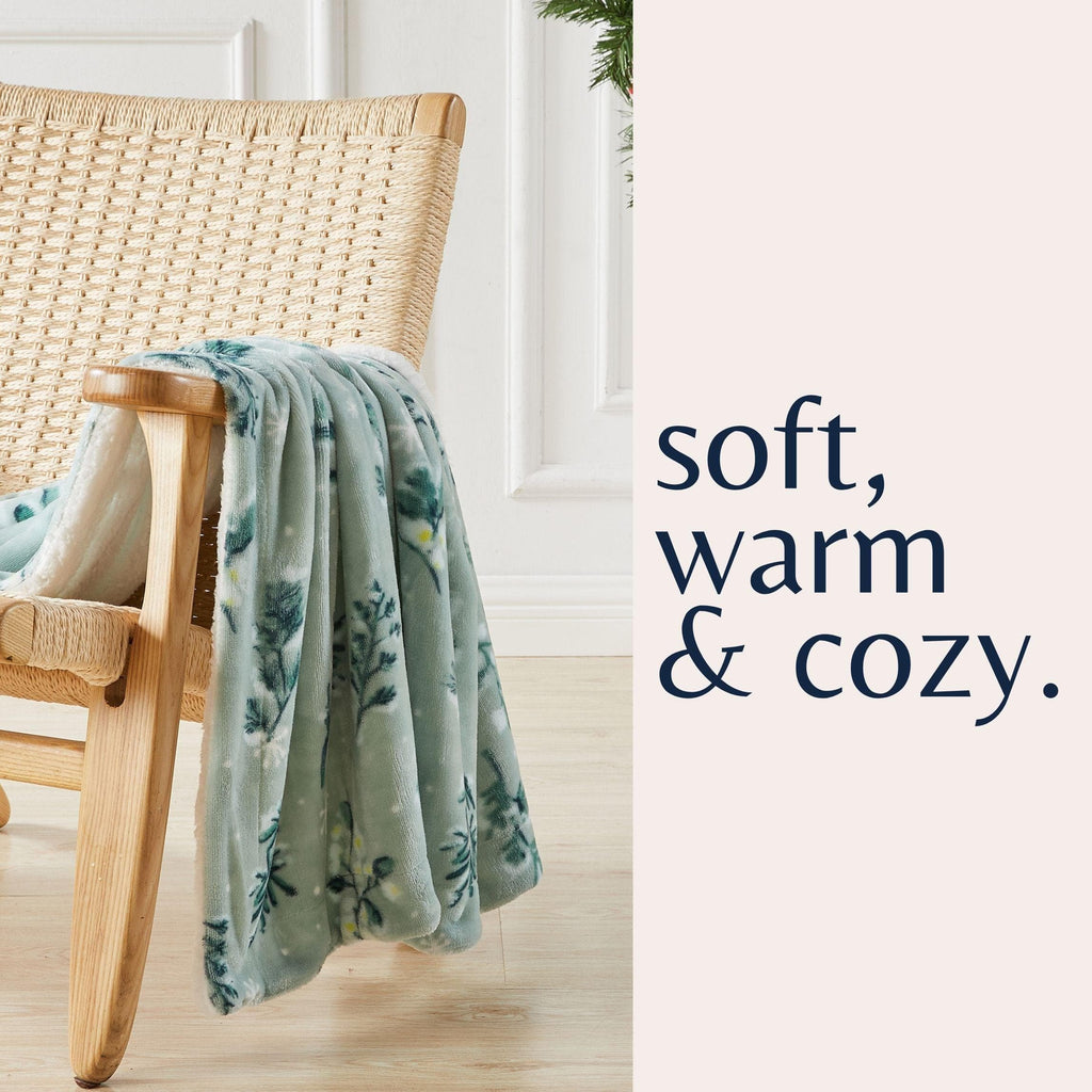 Kinsley Velvet Plush Sherpa Blanket