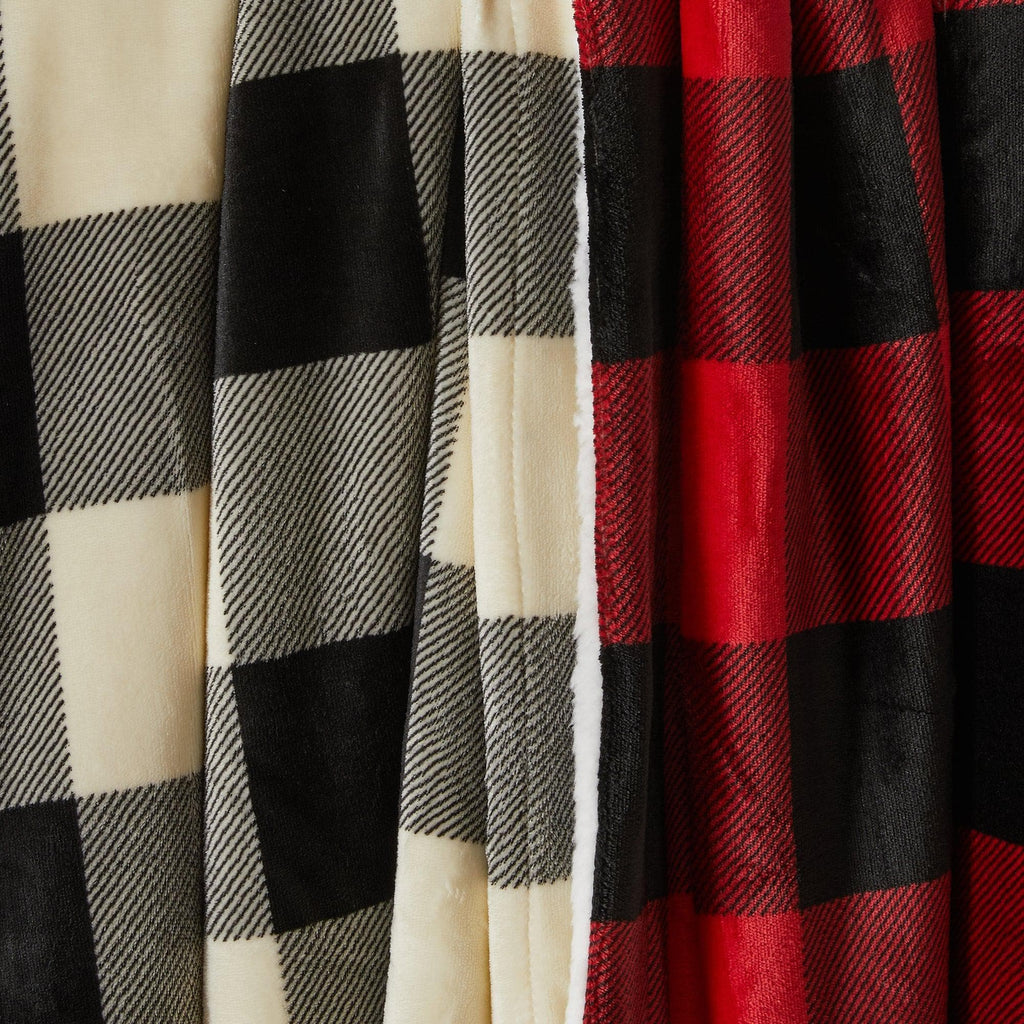 Kinsley Velvet Plush Sherpa Blanket