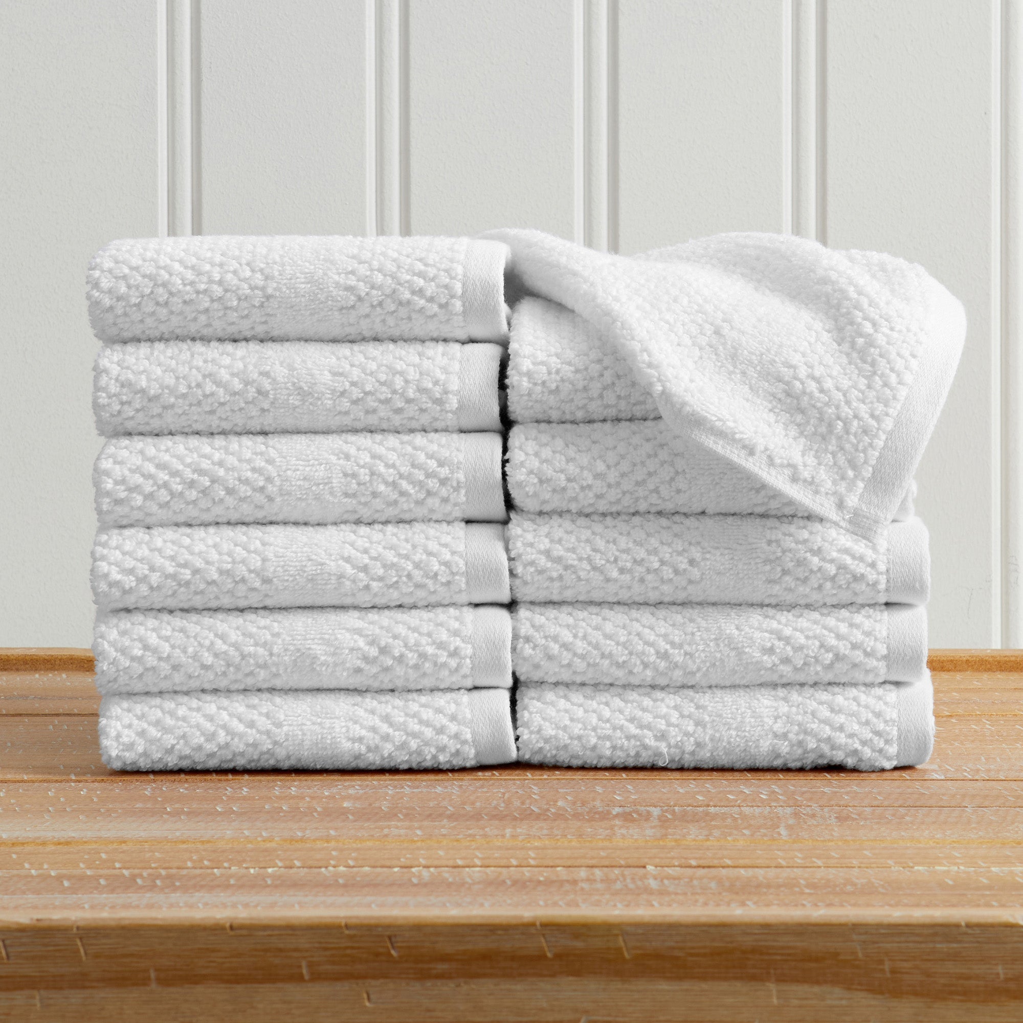 Marbella Textured Cotton Bath Towel Set