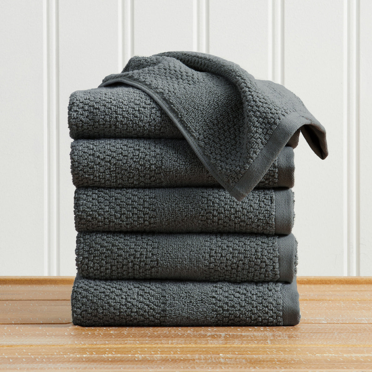 Marbella Textured Cotton Bath Towel Set