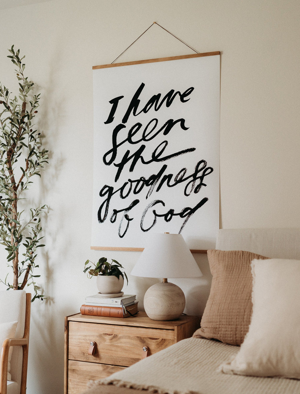 “I Have Seen” Large Art Poster