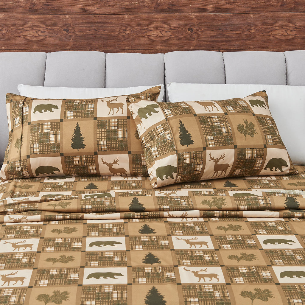 Mountain Ridge Lodge Printed Sheet Set