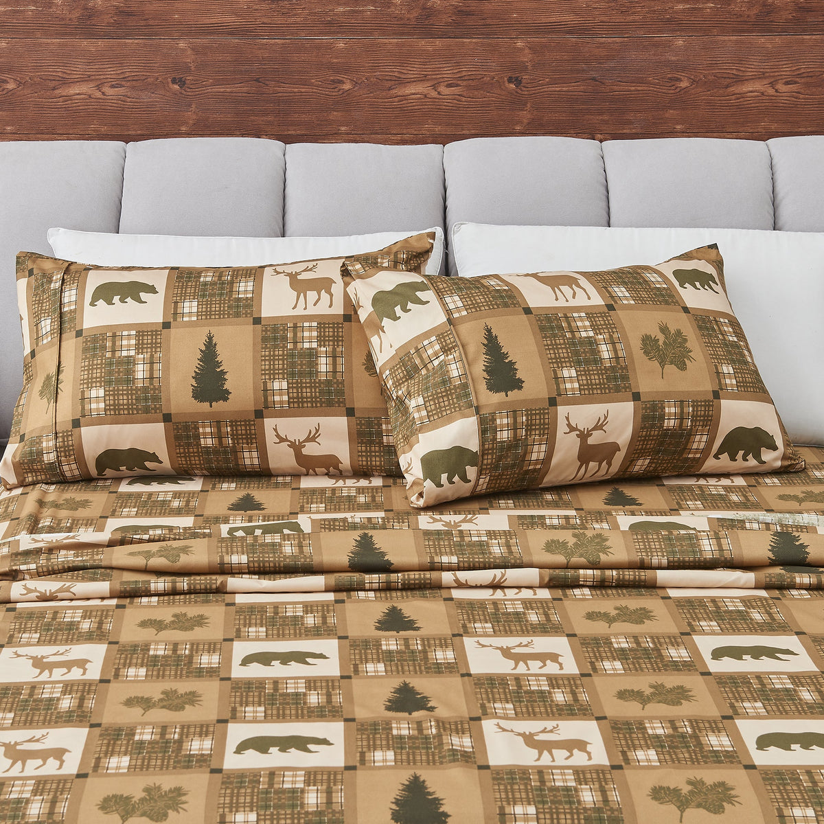 Mountain Ridge Lodge Printed Sheet Set