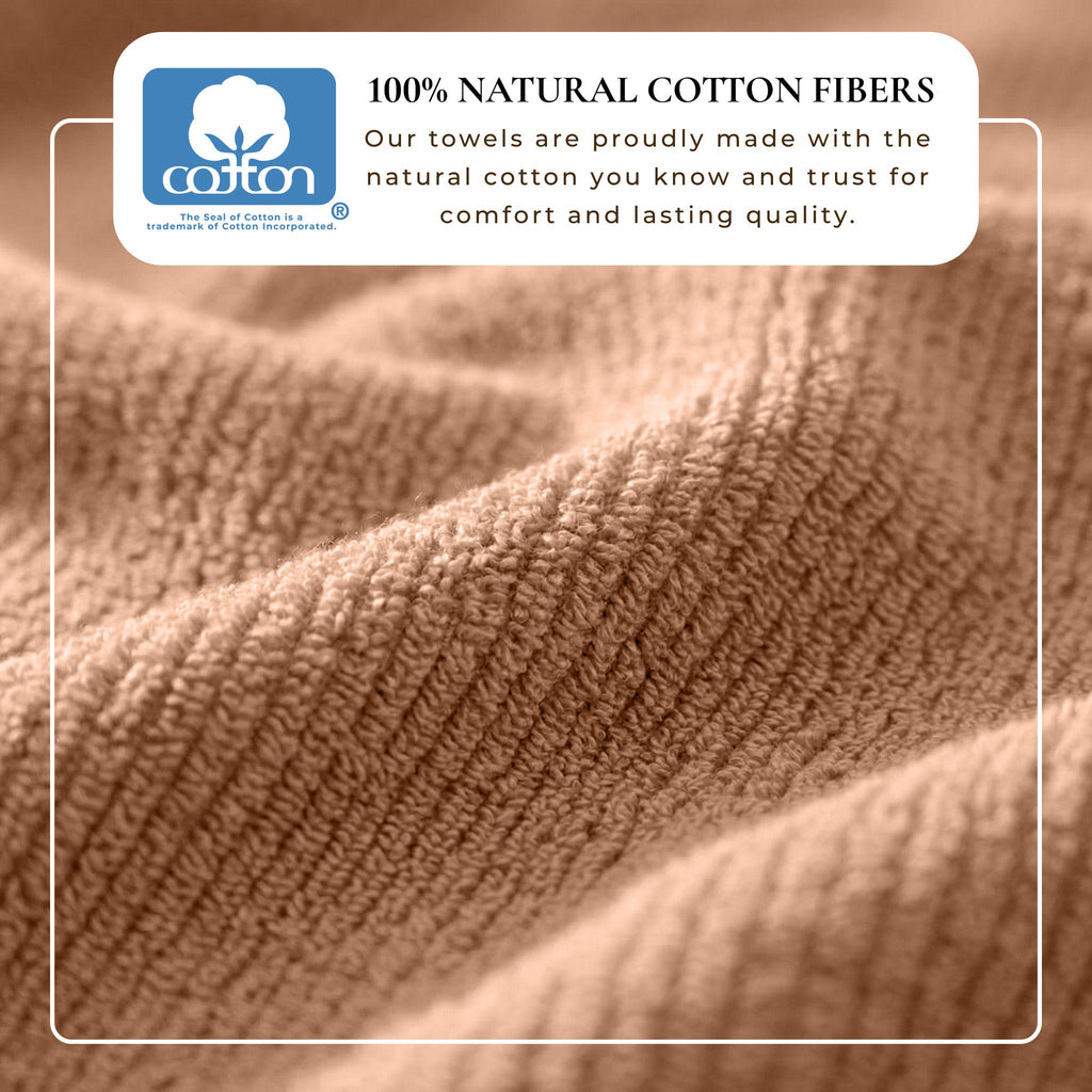 Georgiana Turkish Cotton Ribbed Towel Set (6-Piece)