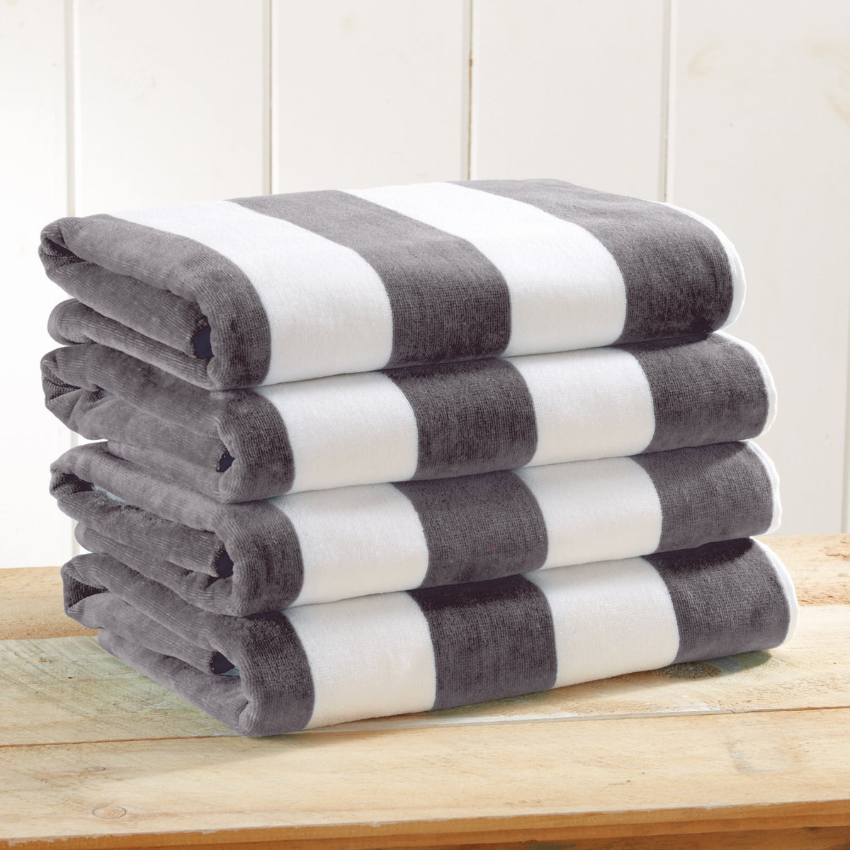 Novia Cabana Stripe Cotton Beach Towel