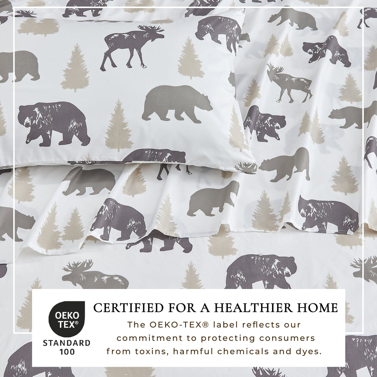 Mountain Ridge Lodge Printed Sheet Set