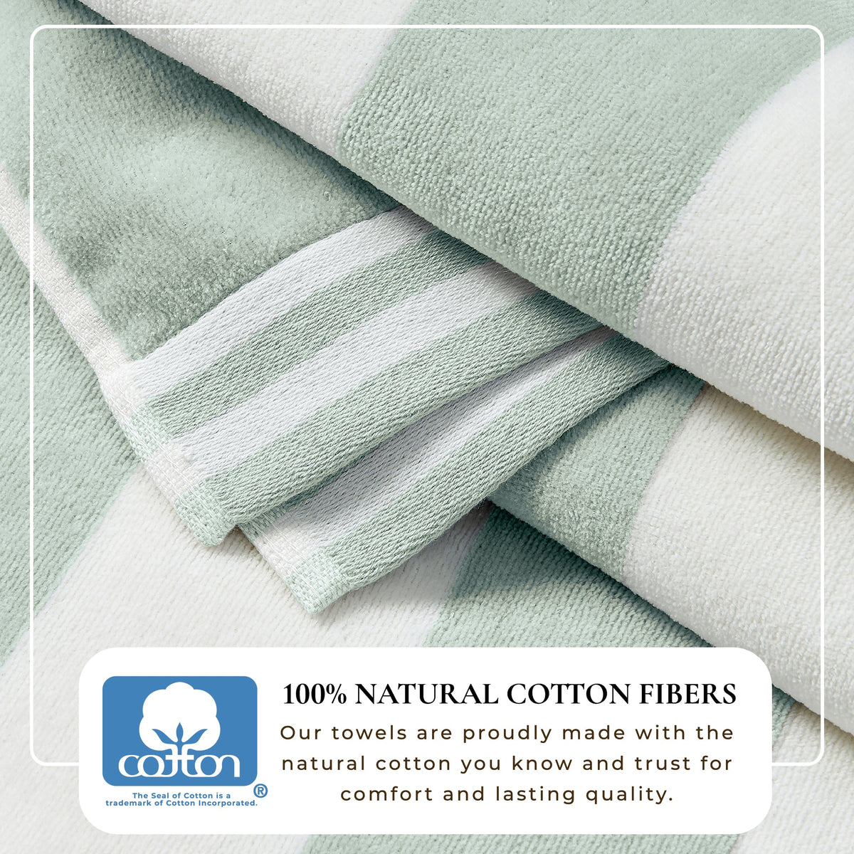 Edgartown Striped Cabana Beach Towel