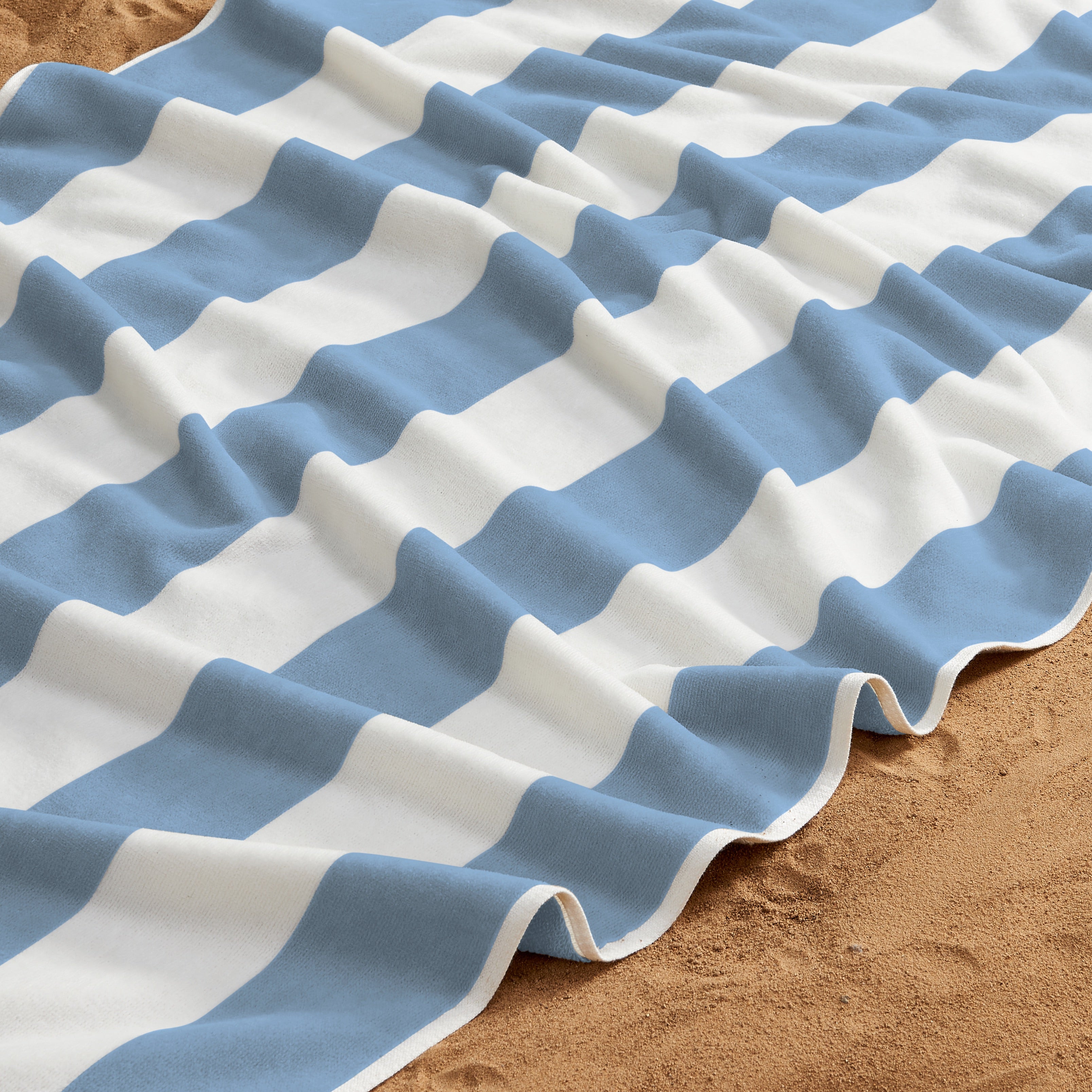 Edgartown Striped Cabana Beach Towel