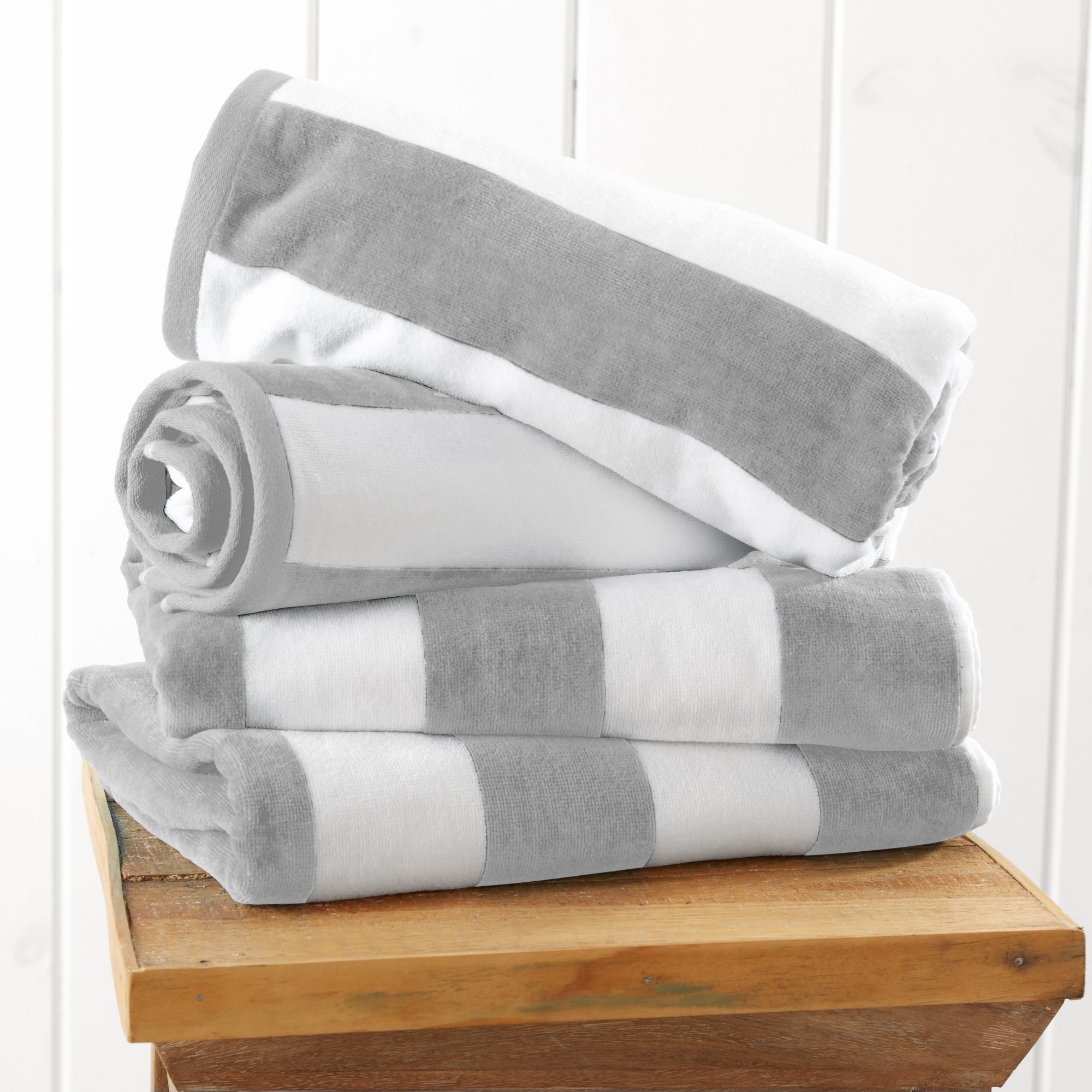 Novia Cabana Stripe Cotton Beach Towel