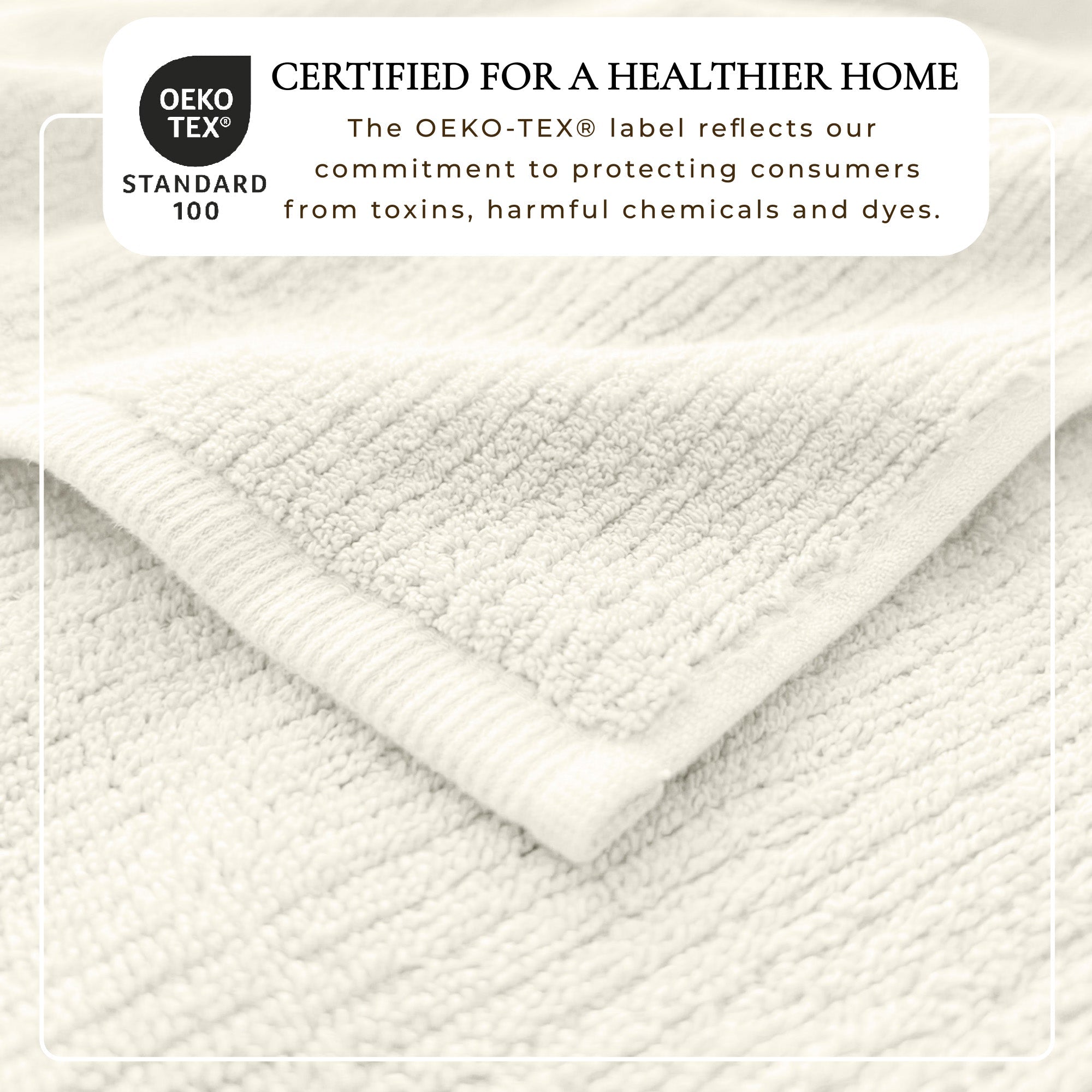 Georgiana Turkish Cotton Ribbed Towel Set (6-Piece)