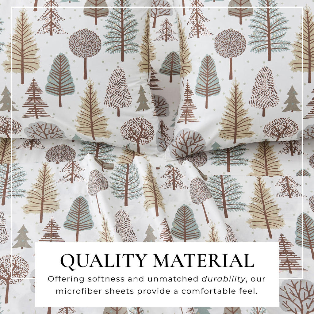 Mountain Ridge Lodge Printed Sheet Set