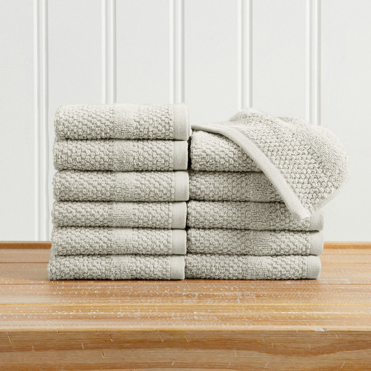 Marbella Textured Cotton Bath Towel Set